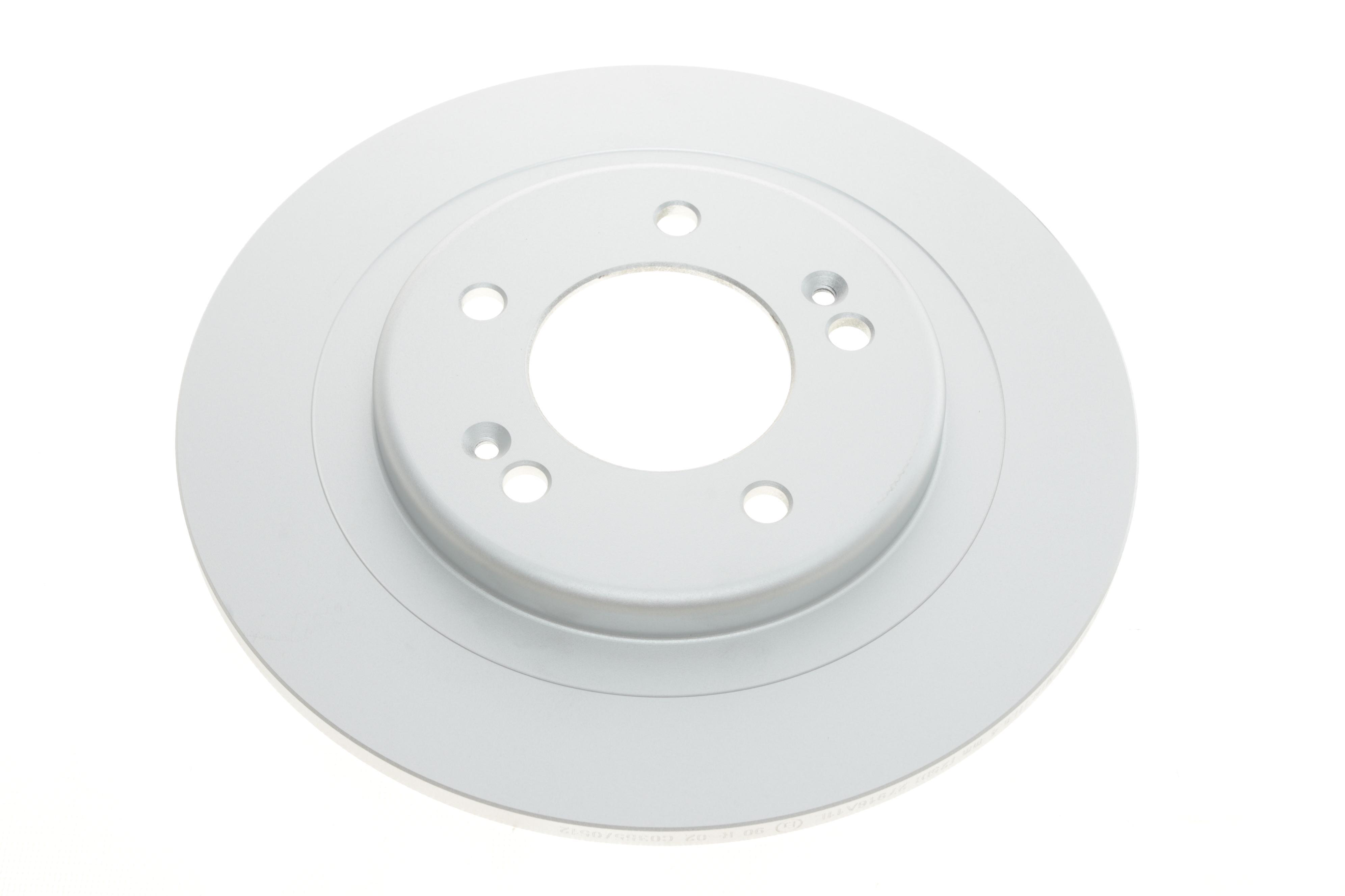 Диск гальмівний (задній) Hyundai i30/Kia Ceed 11- (284x10) (повний) (з покриттям)