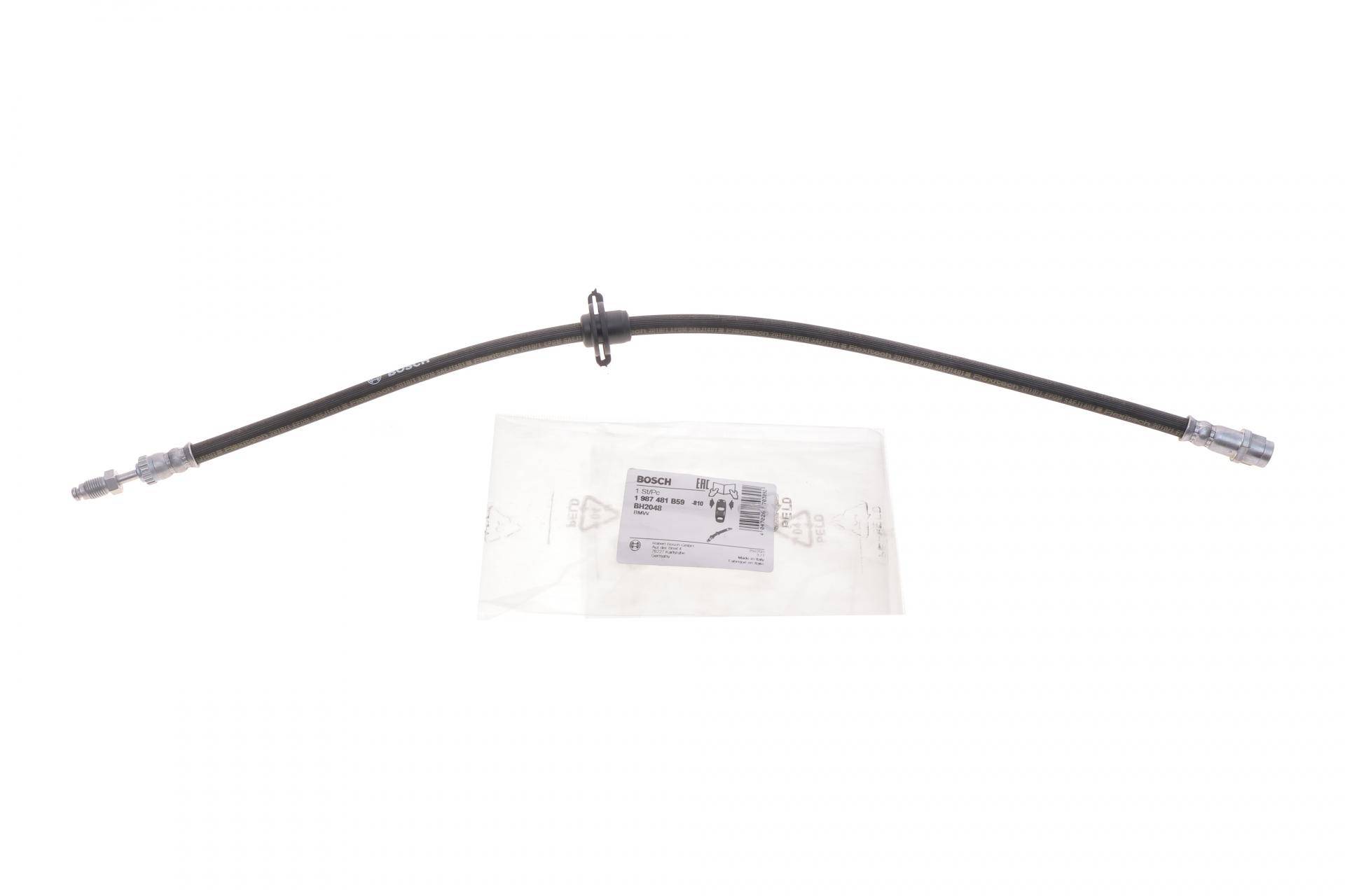 Шланг гальмівний (передній) BMW 3 (G20/G80/G28) 1.6-Electric 18- (L=588mm)