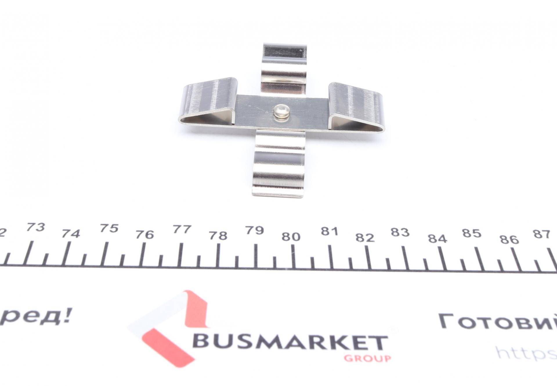 Планка супорта (заднього) прижимна (к-кт) VW Touareg 2.5TDI/3.0TDI 02-10