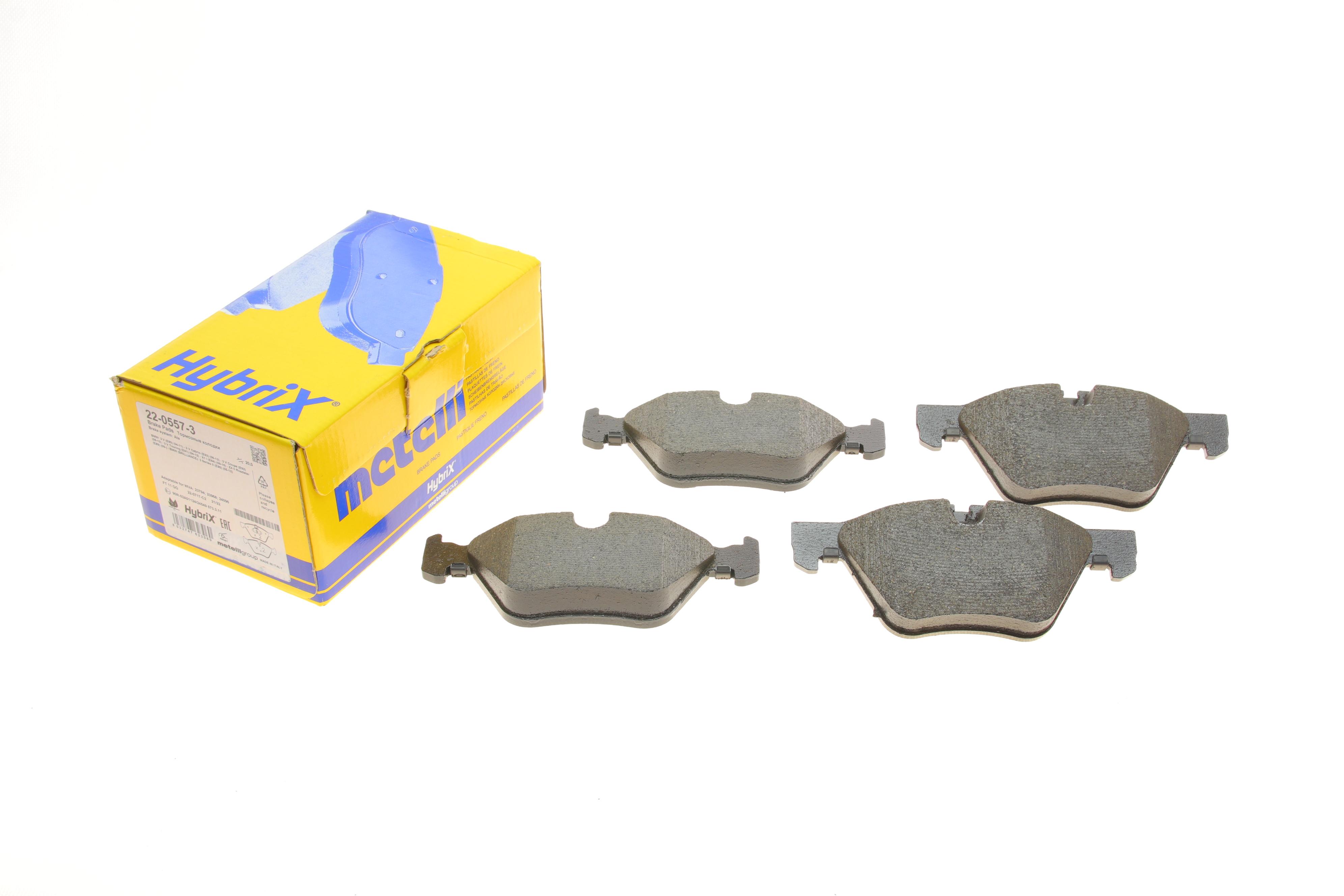 Колодки гальмівні (передні) BMW 1 (E81/E82)/3 (E90-E93)/X1 (E84)/Z4 (E89) 04-16