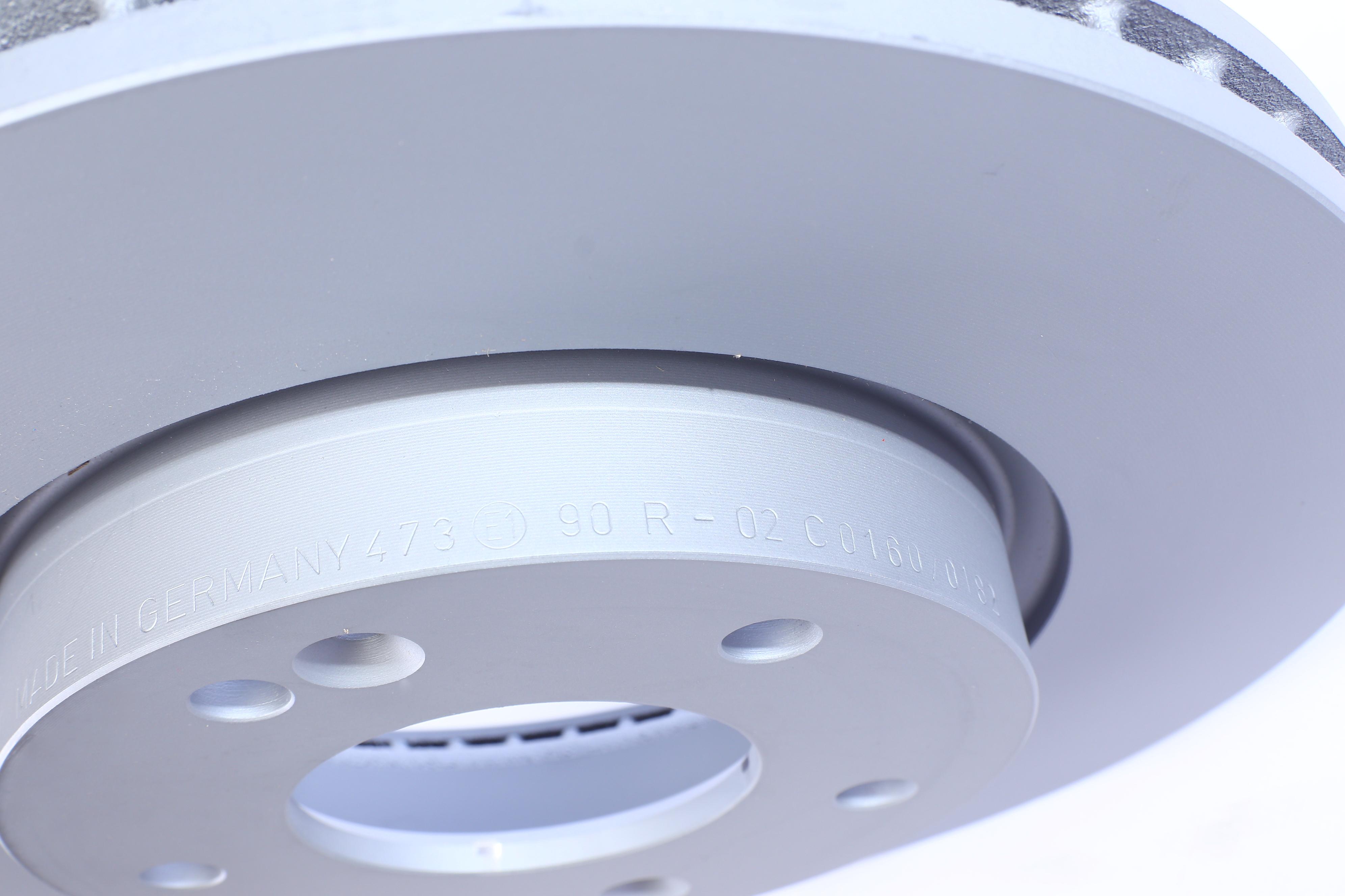 Диск гальмівний (передній) Hyundai Tucson/i30 2.0 CRDi 04-/Kia Cee'd 06- (280x26) (з покр.) (вент.)