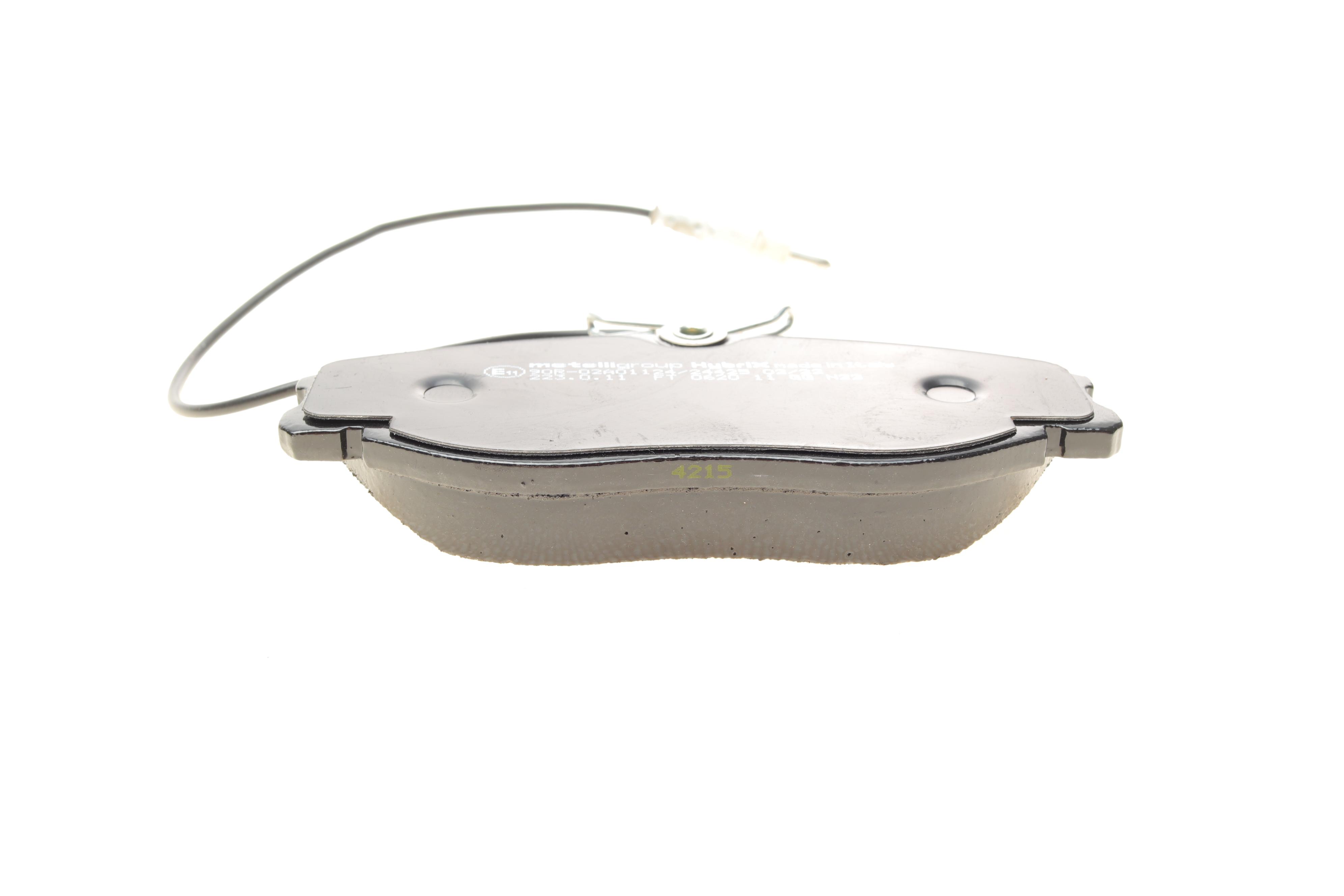 Колодки гальмівні (передні) Citroen Xsara 98-05/Peugeot 306 96-01/406 95-04/607 00-11 (+датчики)