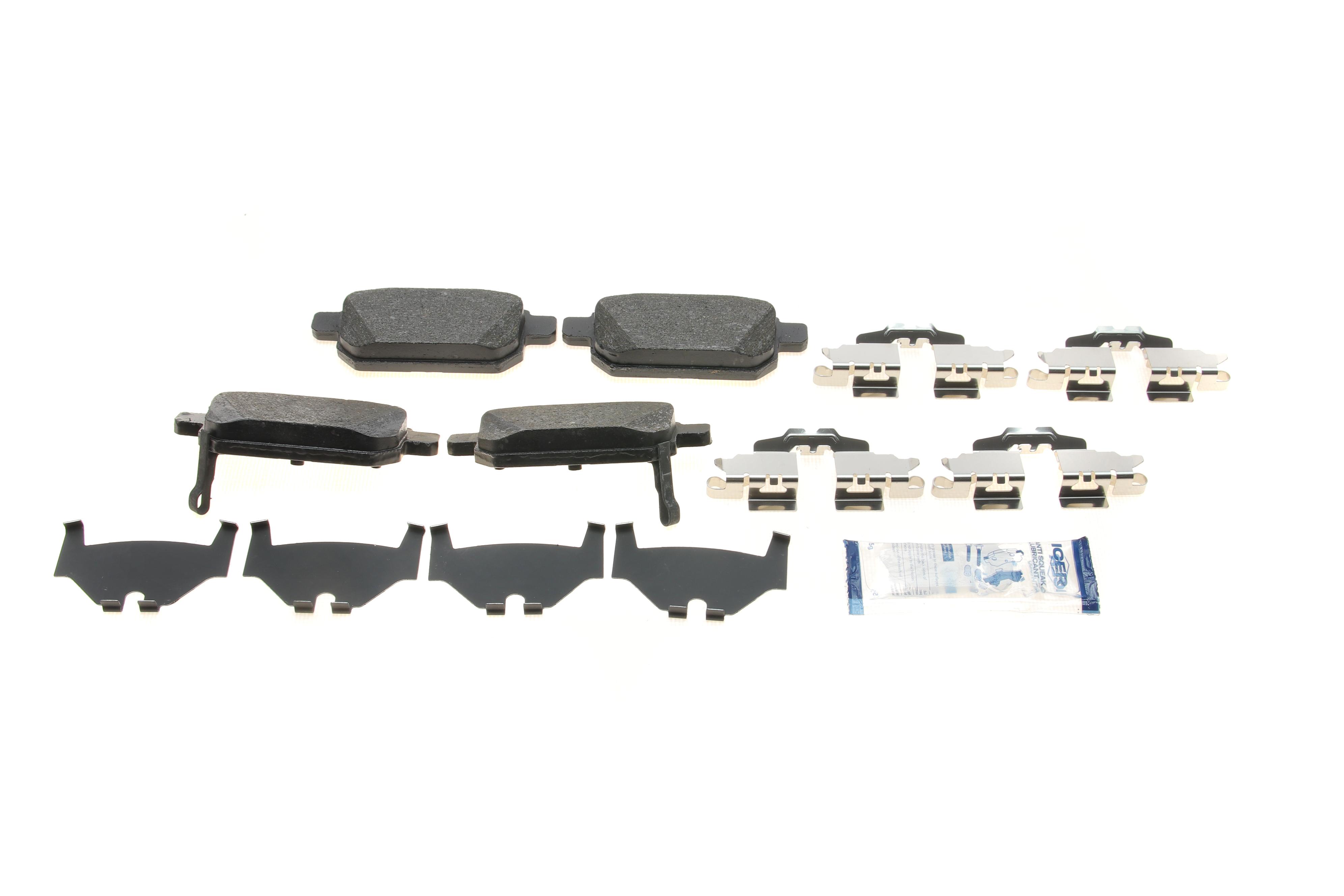 Колодки гальмівні (задні) Suzuki Vitara III 15-/SX4 S-cross 13-/Swift IV 10-/Baleno 16-