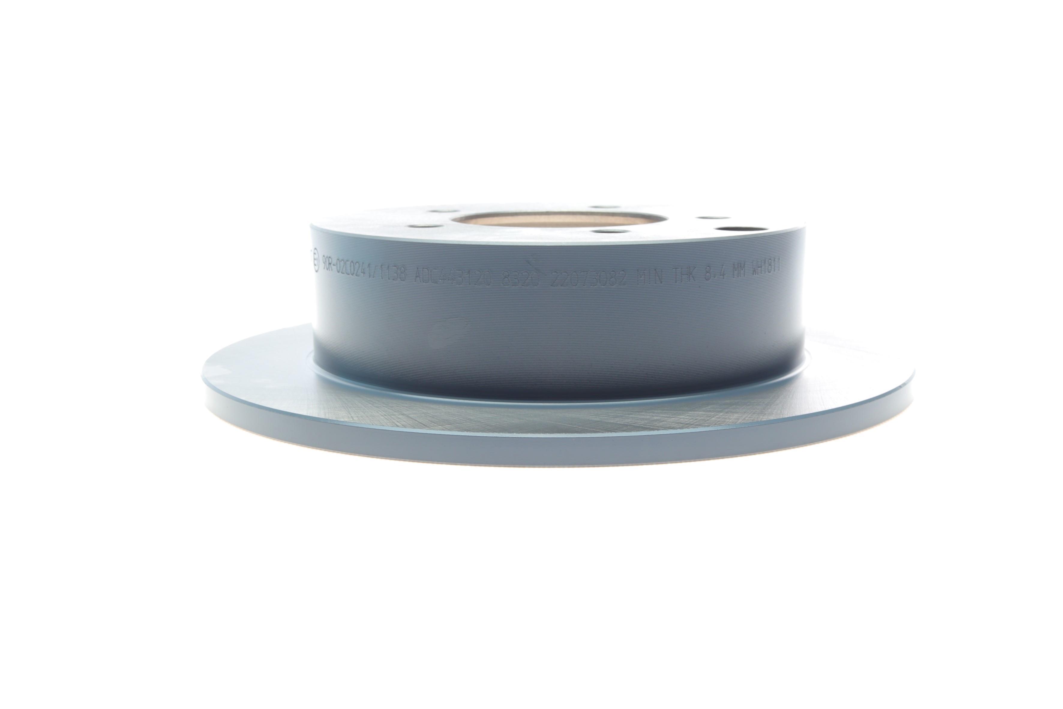 Диск гальмівний (задній) Mitsubishi Lancer VIII 06- (262х10)