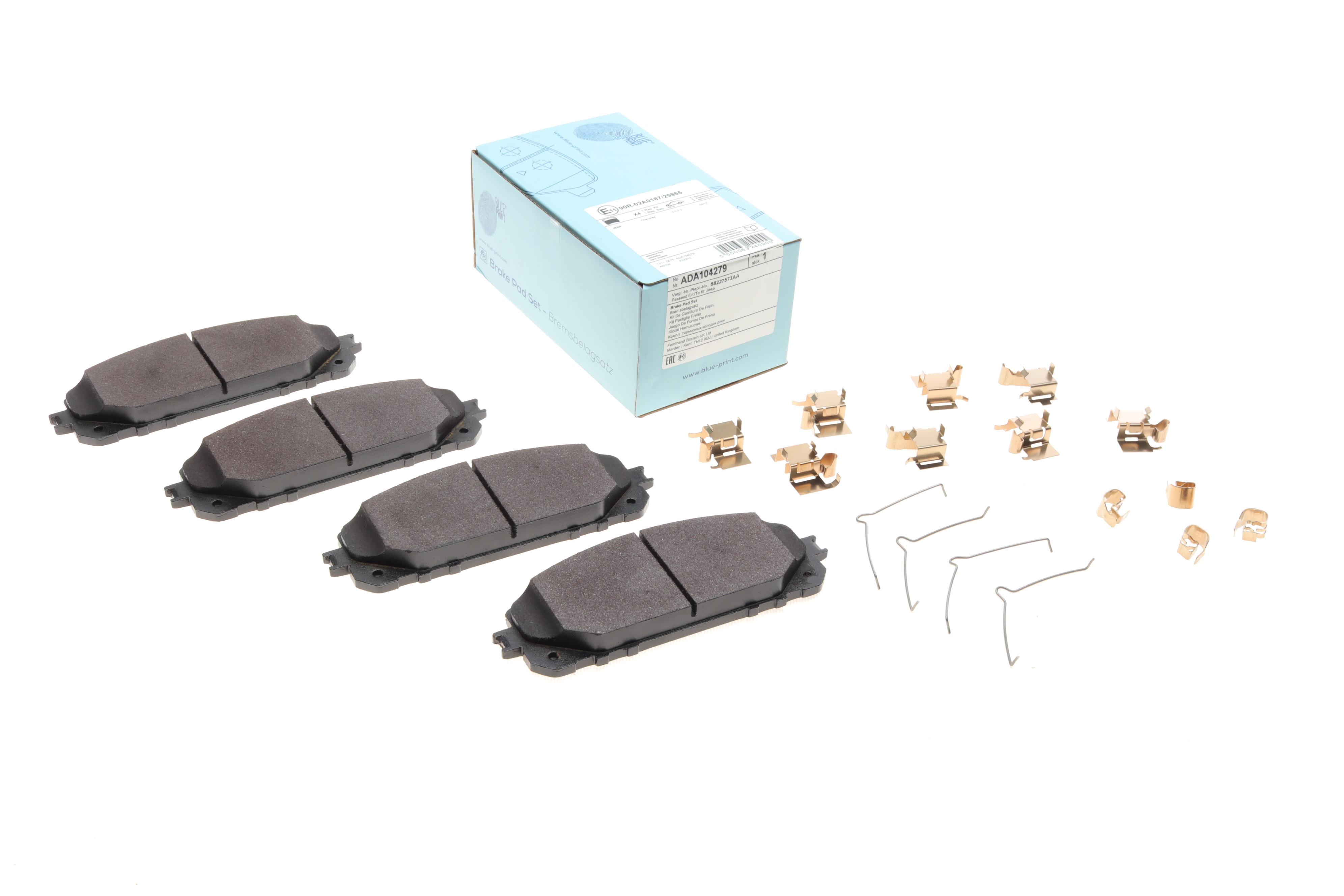 Колодки гальмівні (передні) Jeep Cherokee 13-