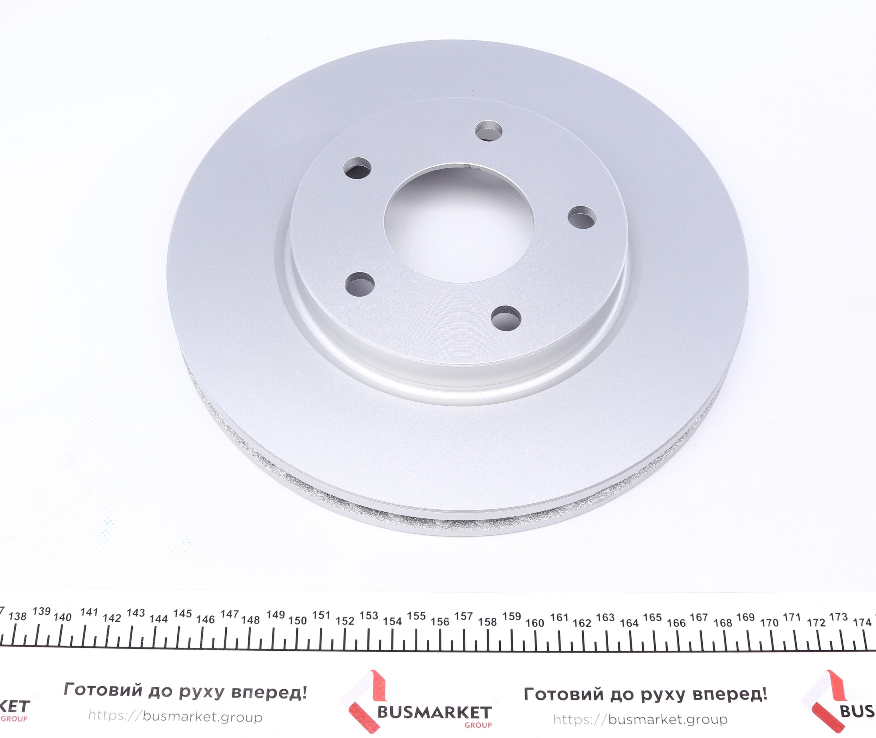Диск гальмівний (передній) Mitsubishi Lancer 08- (276x26)
