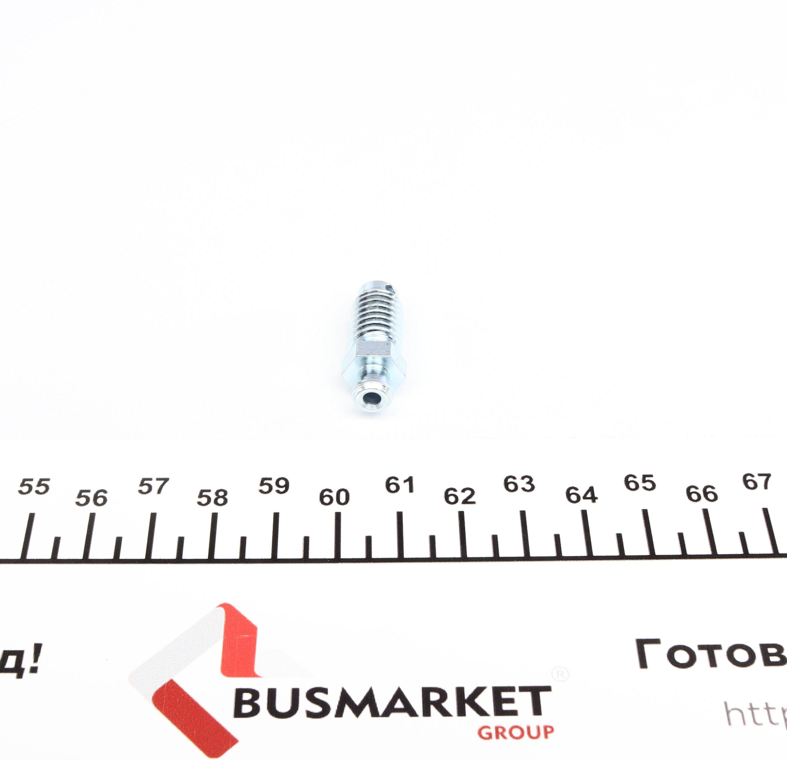 Штуцер прокачки гальм (M10x1.5/10x29.5)