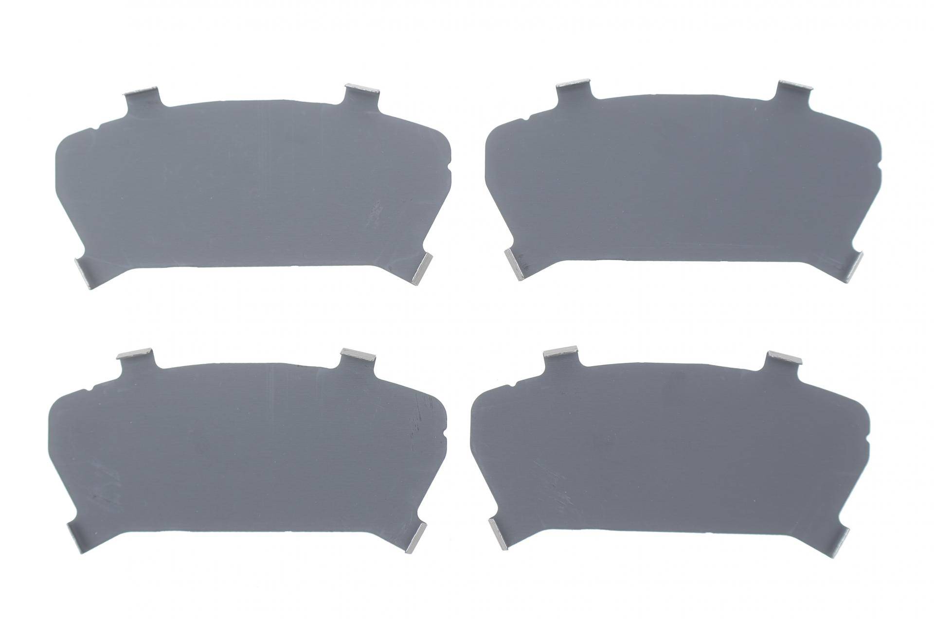 Комплект протискрипних пластин (передніх) Renault Kangoo 01-