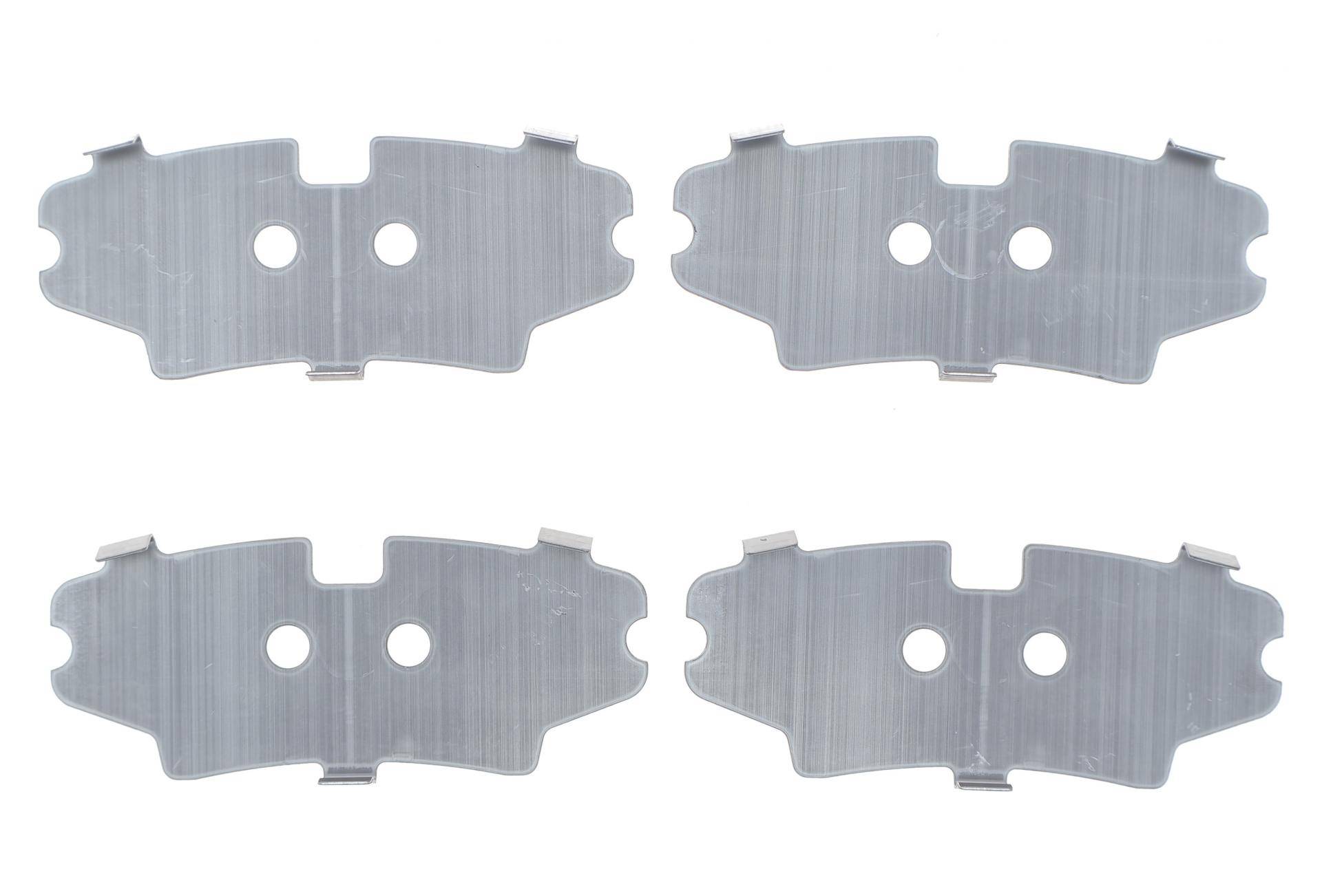 Комплект протискрипних пластин (задніх) Citroen Jumper/Fiat Ducato 06-