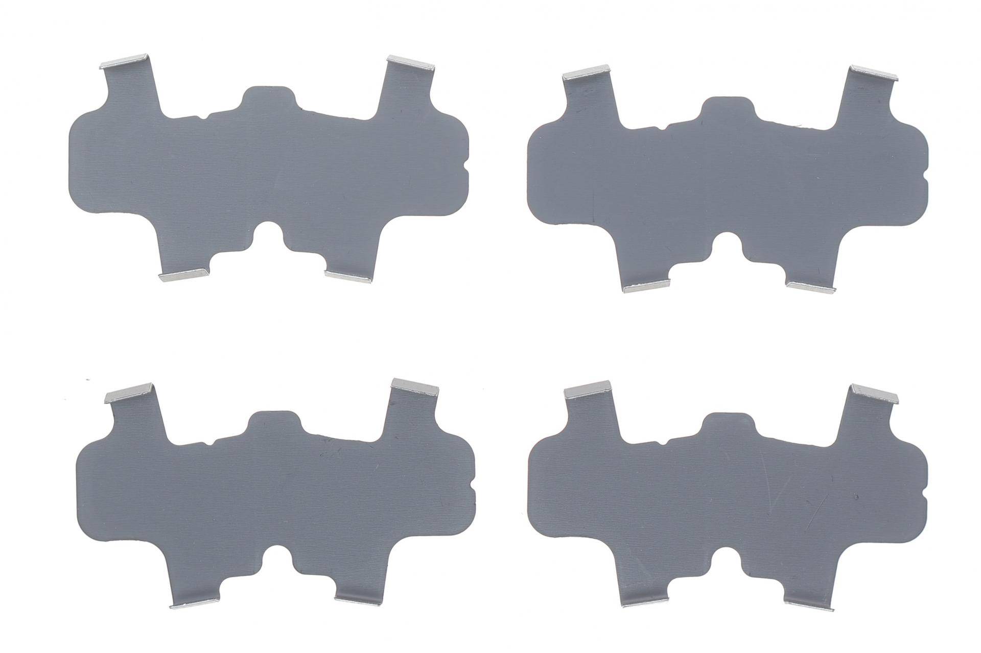 Комплект протискрипних пластин (задніх) Toyota Auris 06- (Galfer)