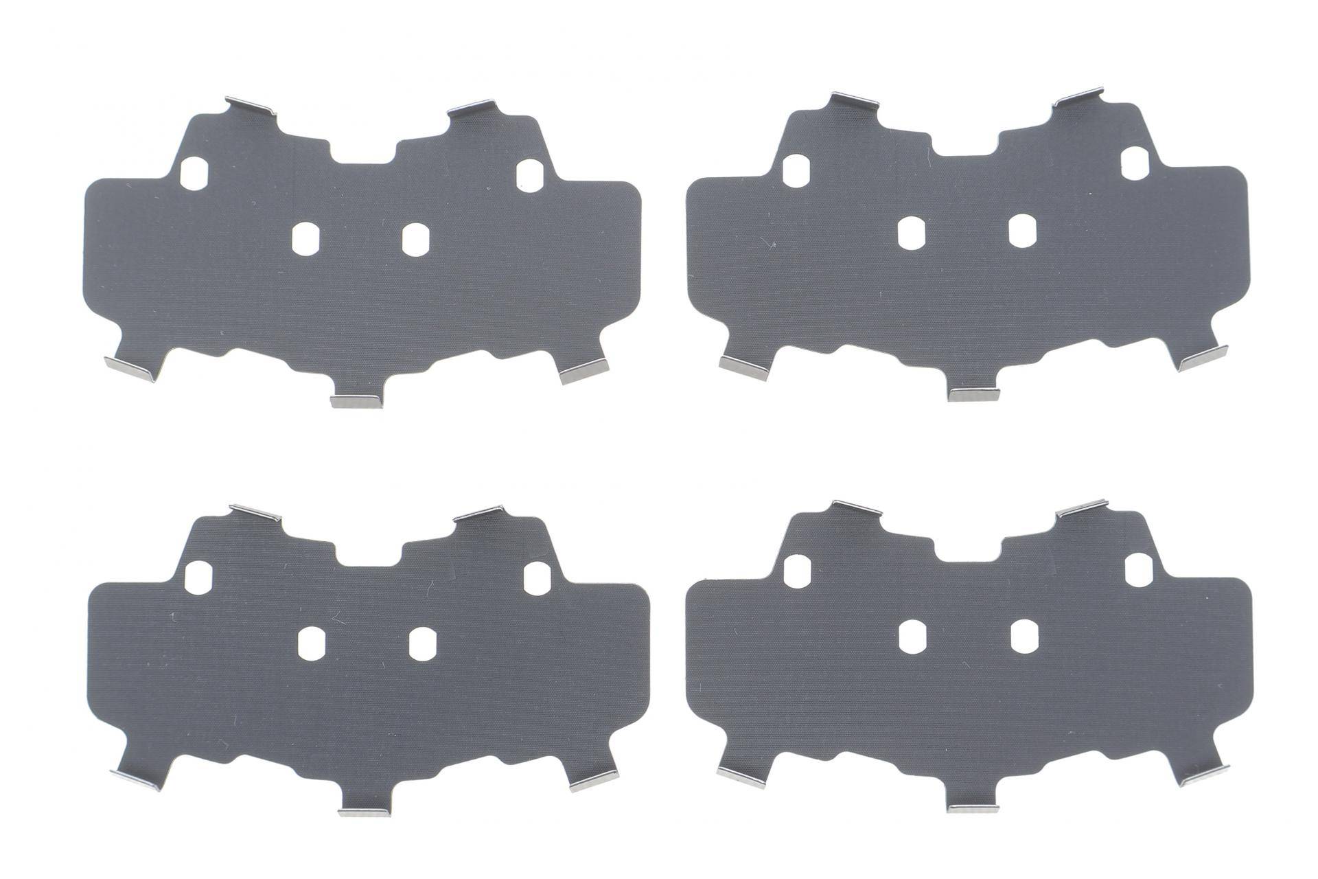 Комплект протискрипних пластин (передніх) Hyundai Accent 10-/Kia Rio 11-