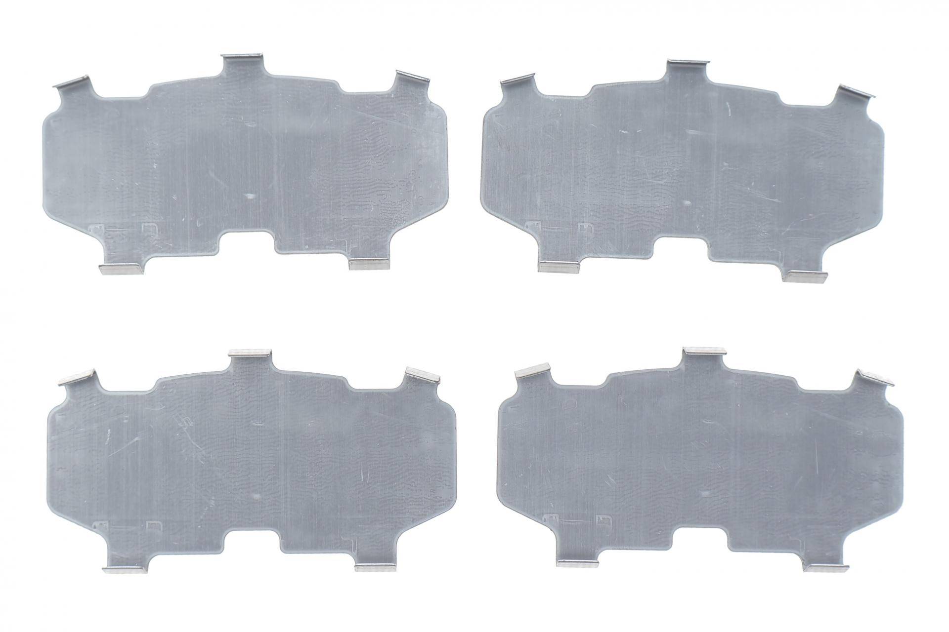 Комплект протискрипних пластин (передніх) Toyota Corolla 12-/Yaris 05-/Prius 11-/Mazda Familia 18-