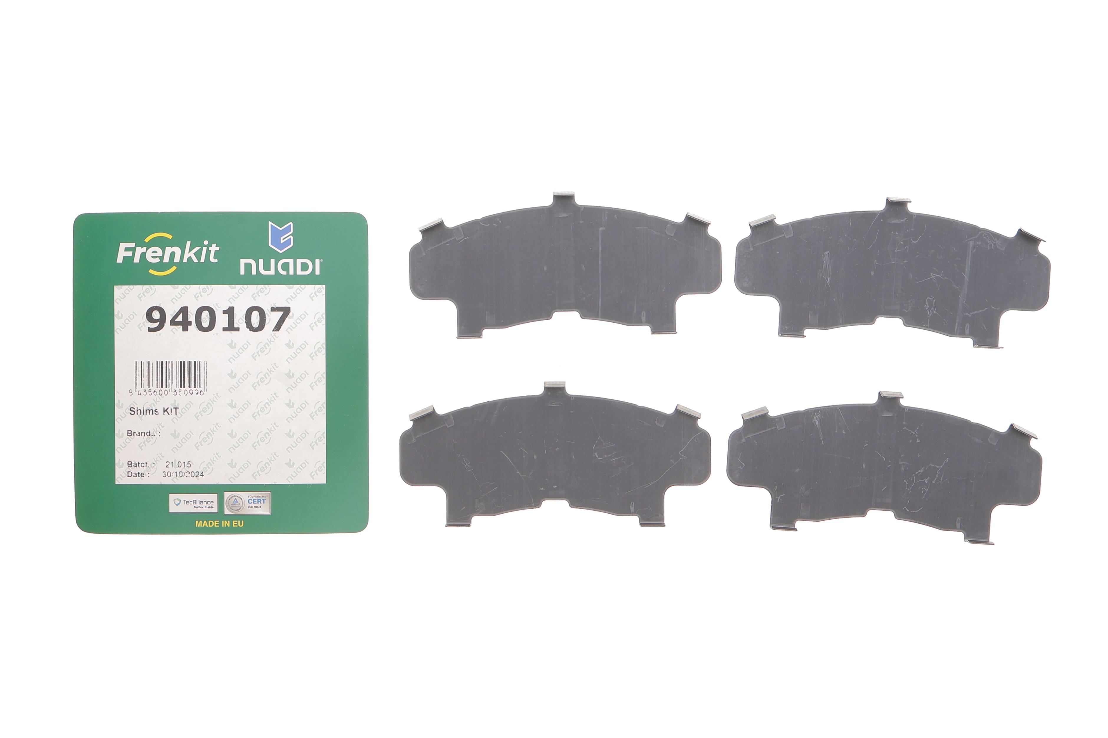 Комплект протискрипних пластин (передніх) Honda Accord V/VI 93-03/Civic 97-01