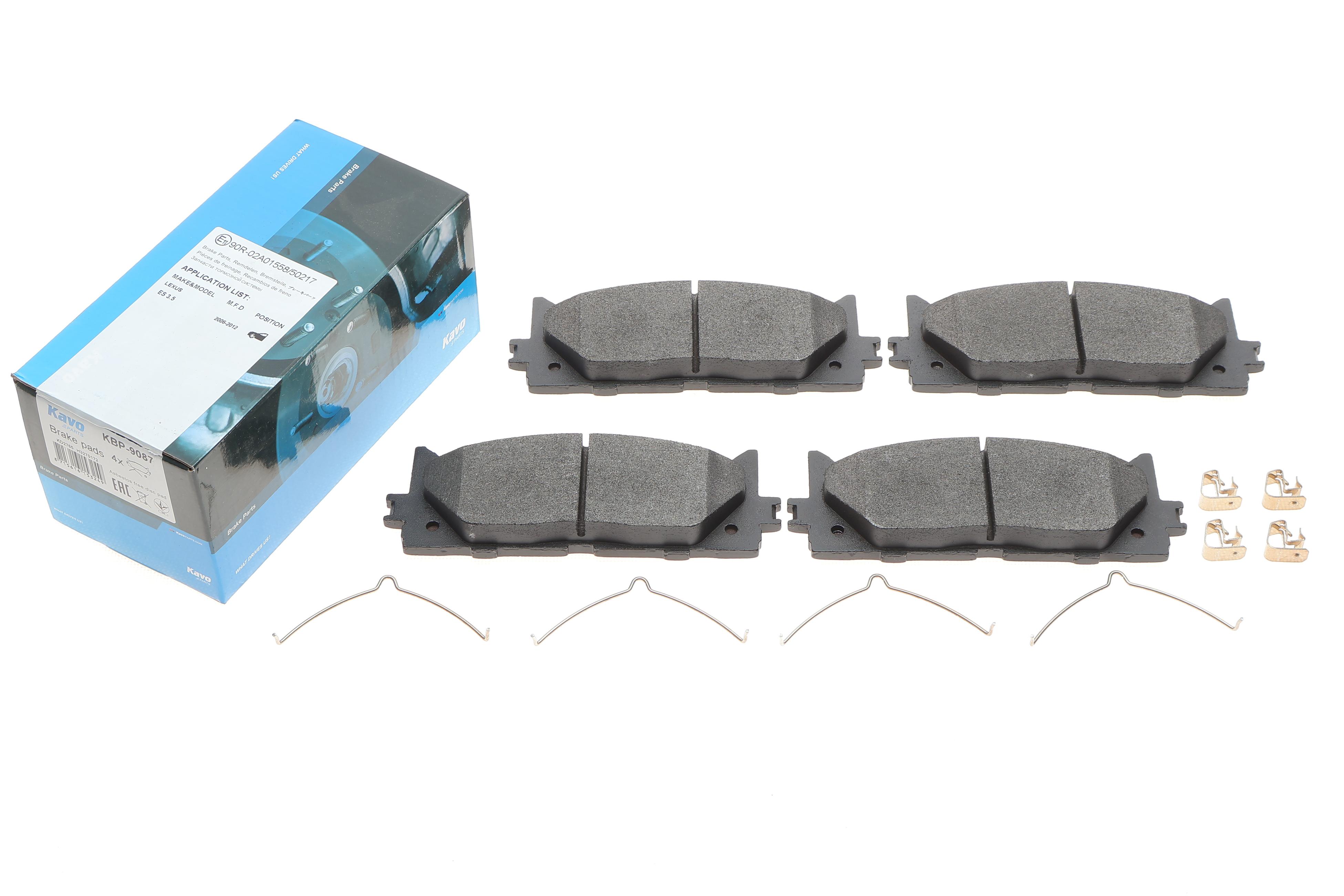 Колодки гальмівні (передні) Toyota Camry/Lexus ES 01-