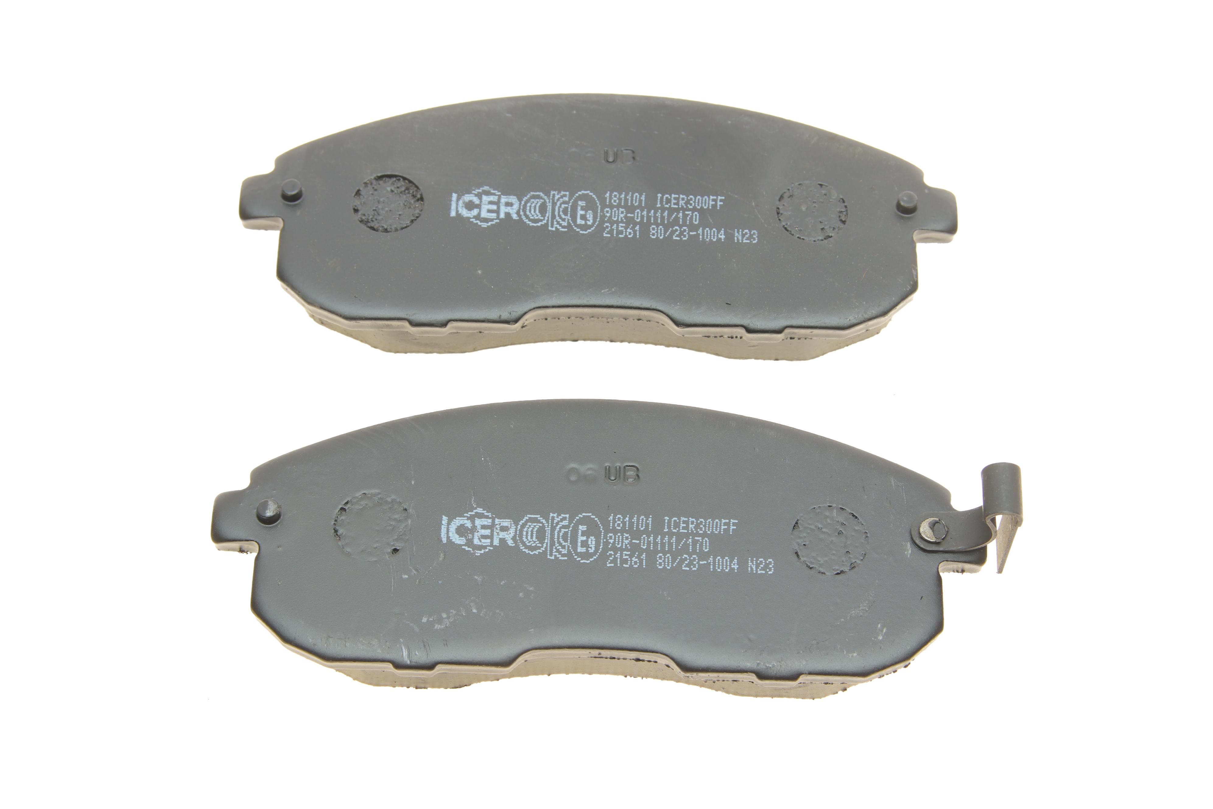 Колодки гальмівні (передні) Nissan Altima/Bluebird/Maxima 88-/Teana 03-13/Tiida 11-/Renault Safrane