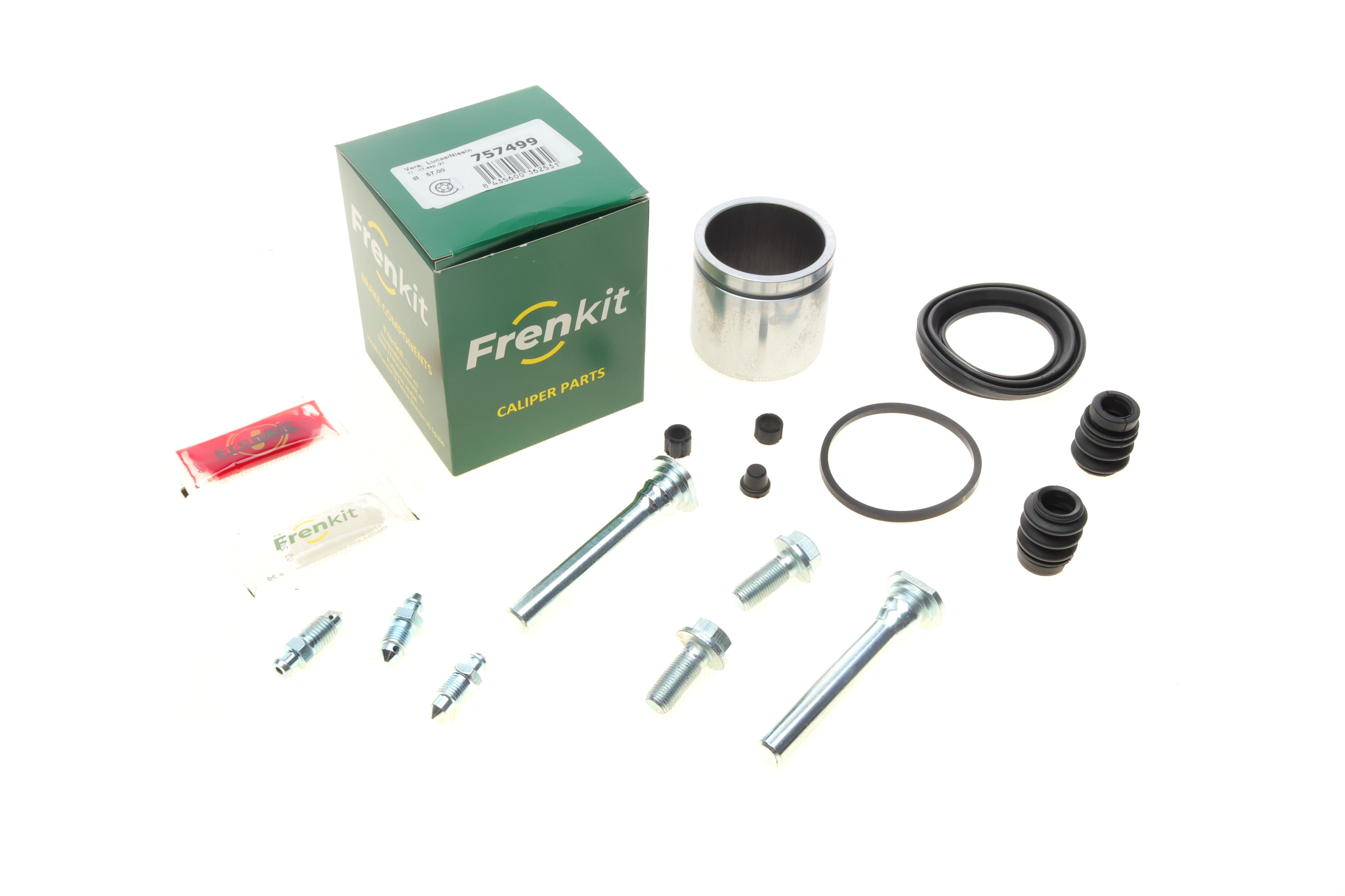 Ремкомплект супорта (переднього) Honda Accord -98 (d=57mm)(Lucas)(+ поршен/направляюча) SuperKit