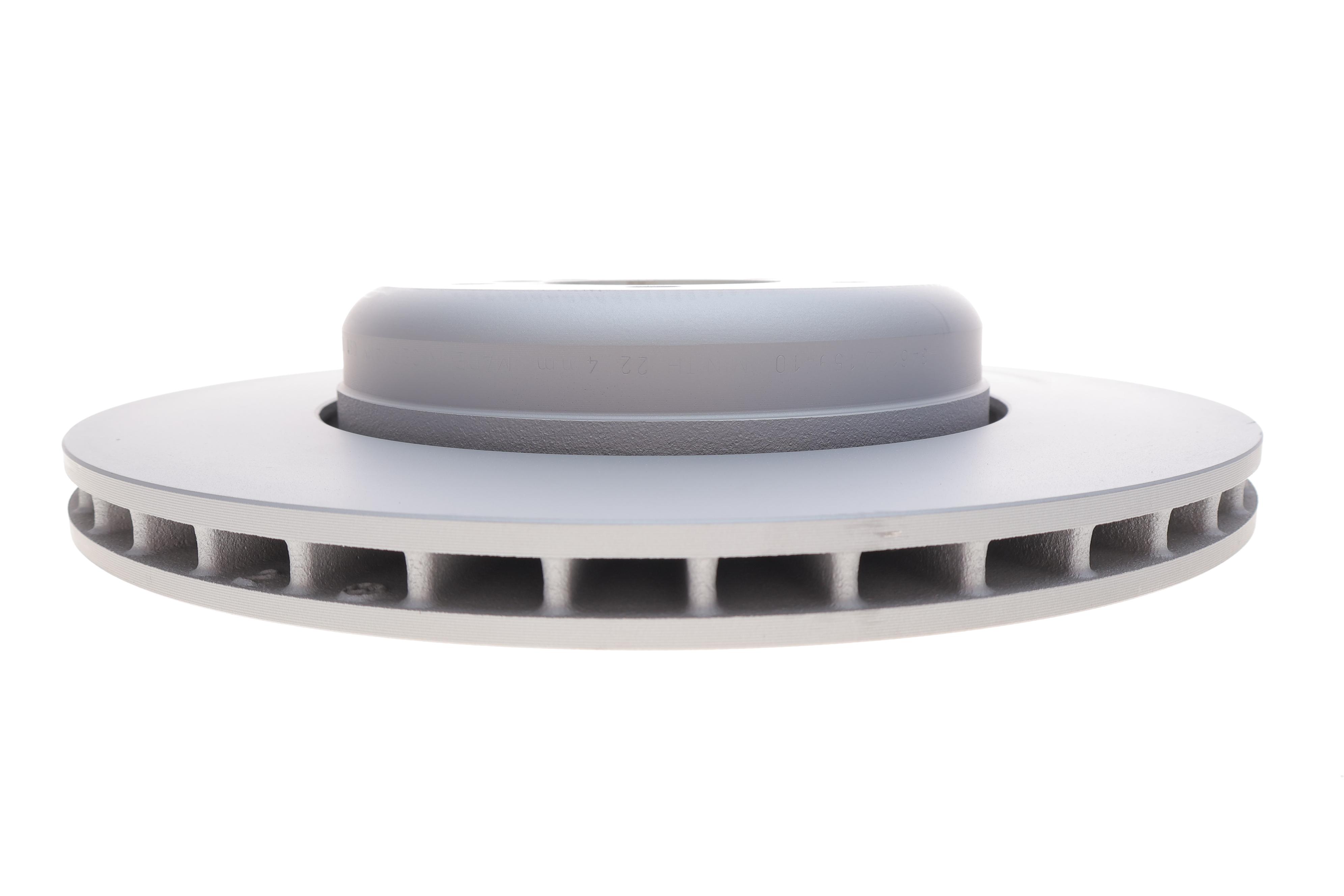 Диск гальмівний (задній) BMW 5 (E60/E61)/ 6 (E63) 03-10 (345x24) (з покриттям) (вентильований)