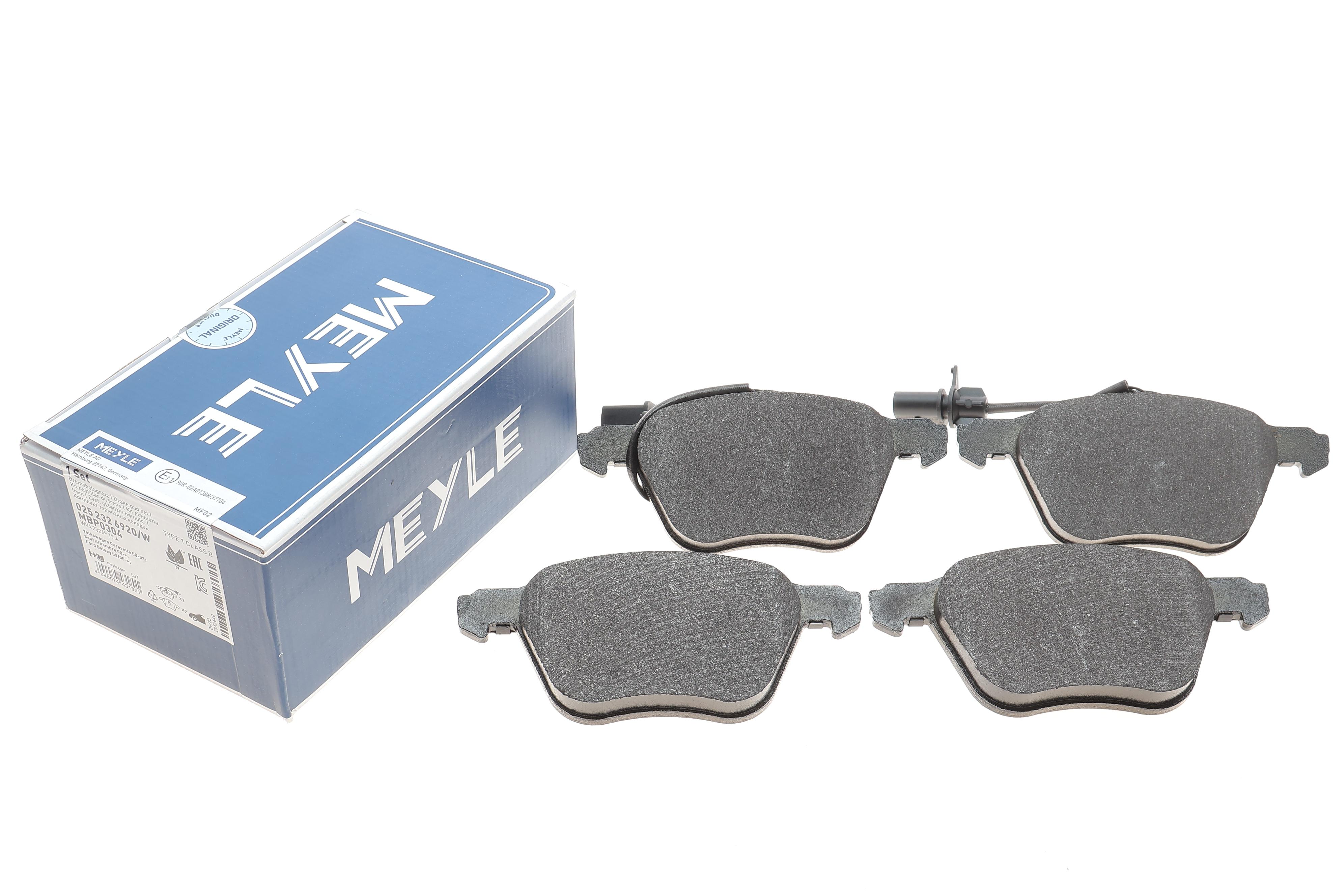 Колодки гальмівні (передні) Seat Alhambra/VW Sharan 1.8-1.9 TDI 95-10 (з датчиками) (161.6x19.4)