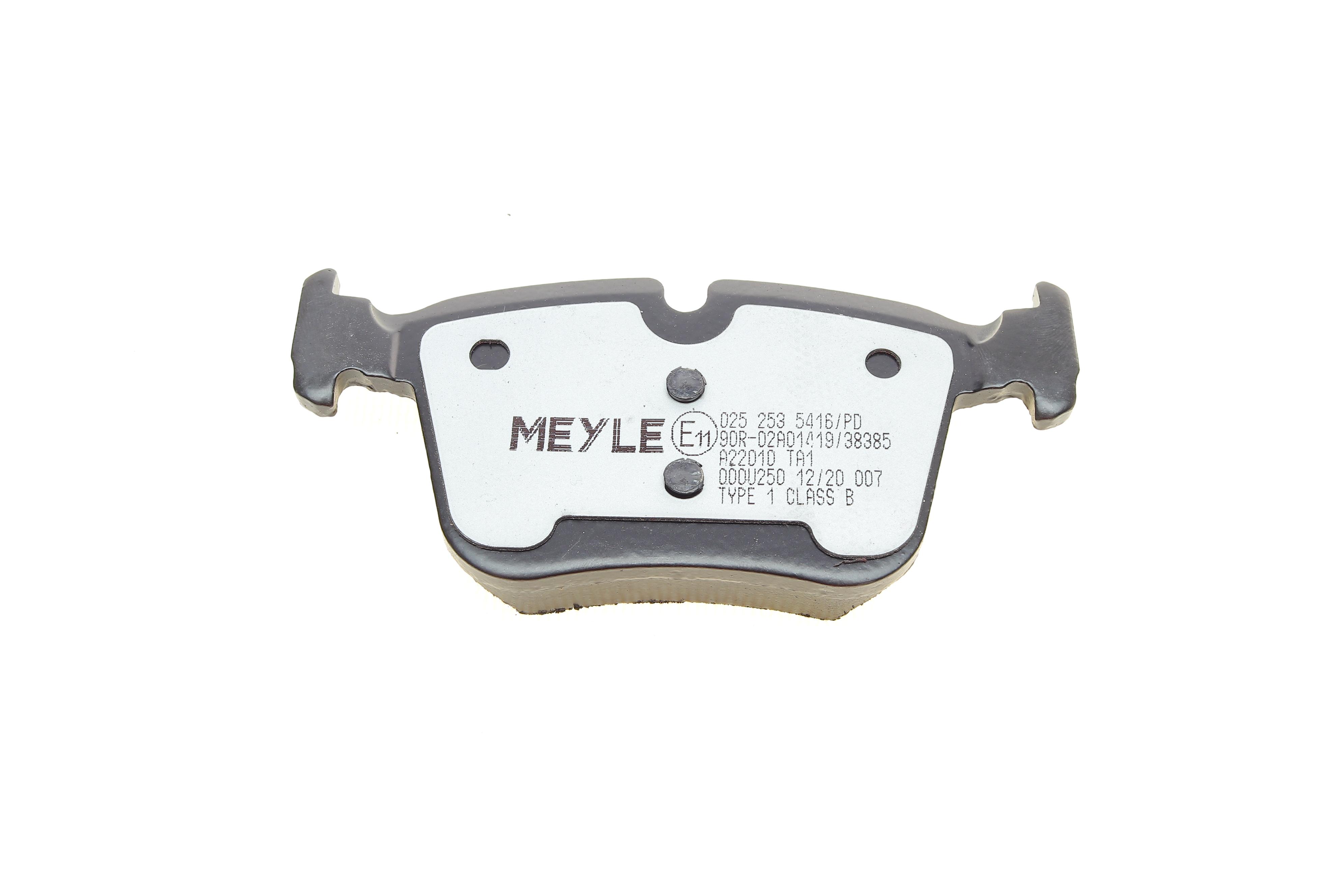 Колодки гальмівні (задні) MB C-class (W205/A205/S205/C205) 14- (Ate)