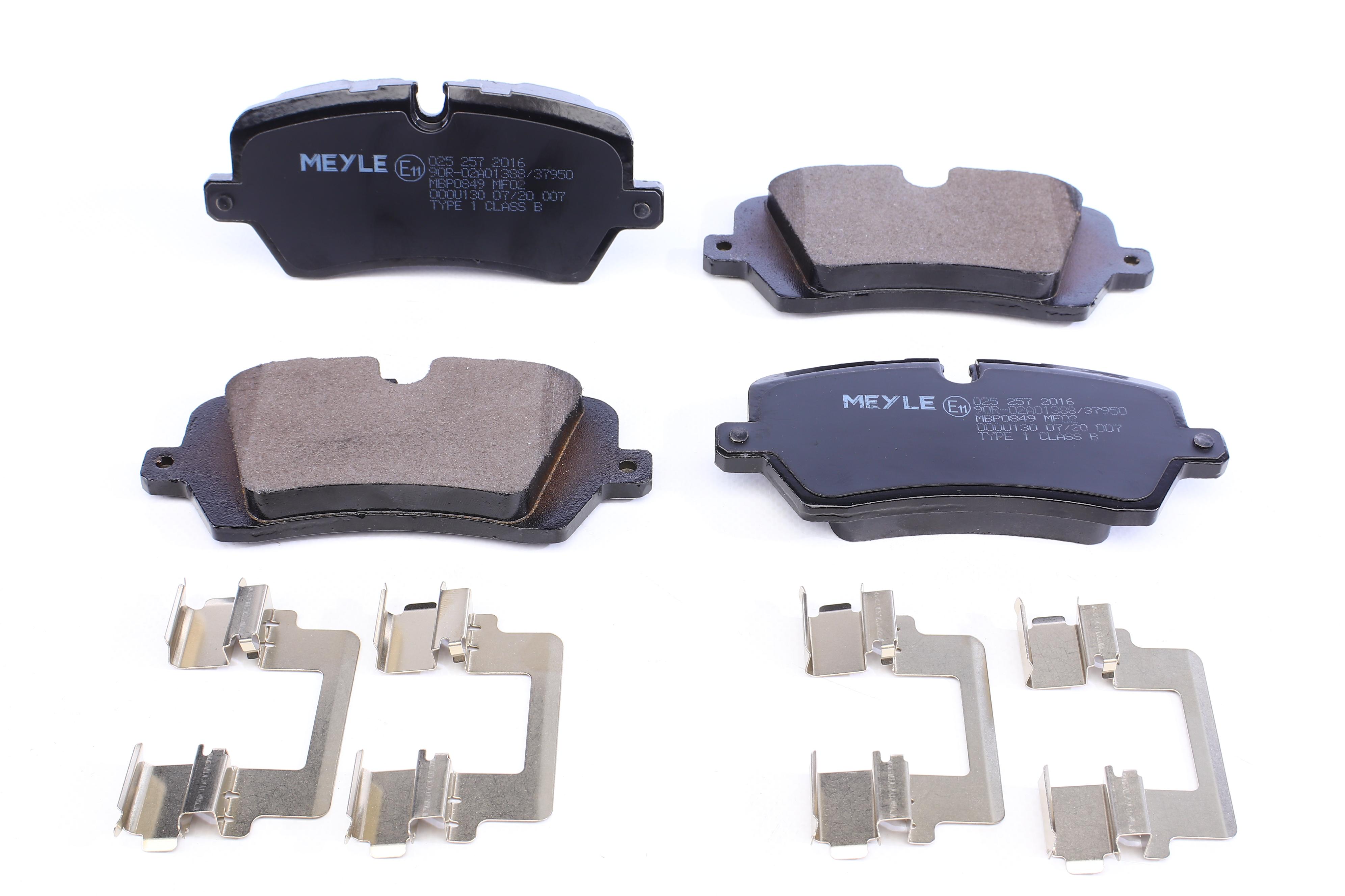 Колодки гальмівні (задні) Land Rover Range Rover 2.0/3.0/5.0D 4x4 12- (TRW) (з аксесуарами)