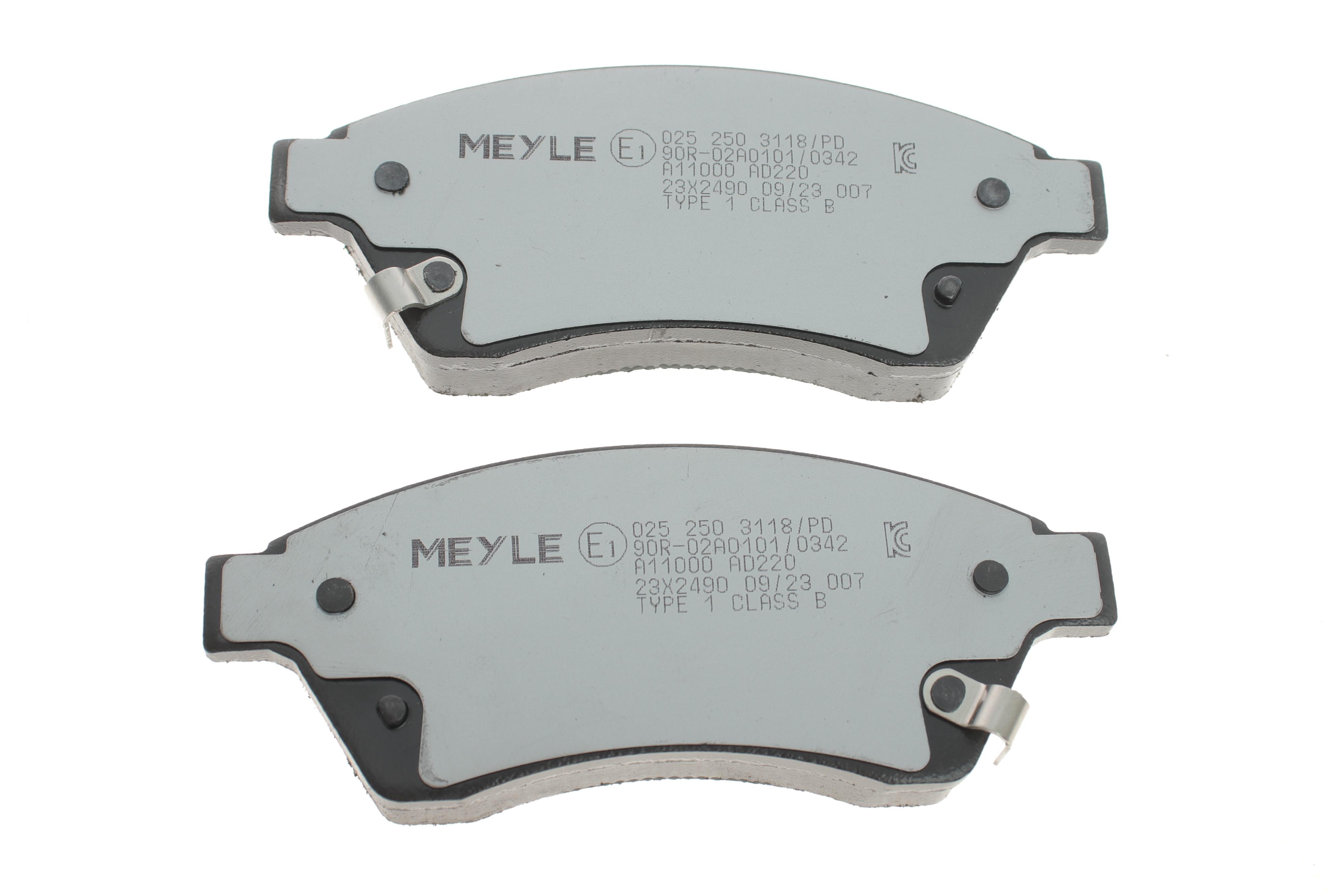 Колодки гальмівні (передні) Chevrolet Aveo 11-/Opel Astra J 09-