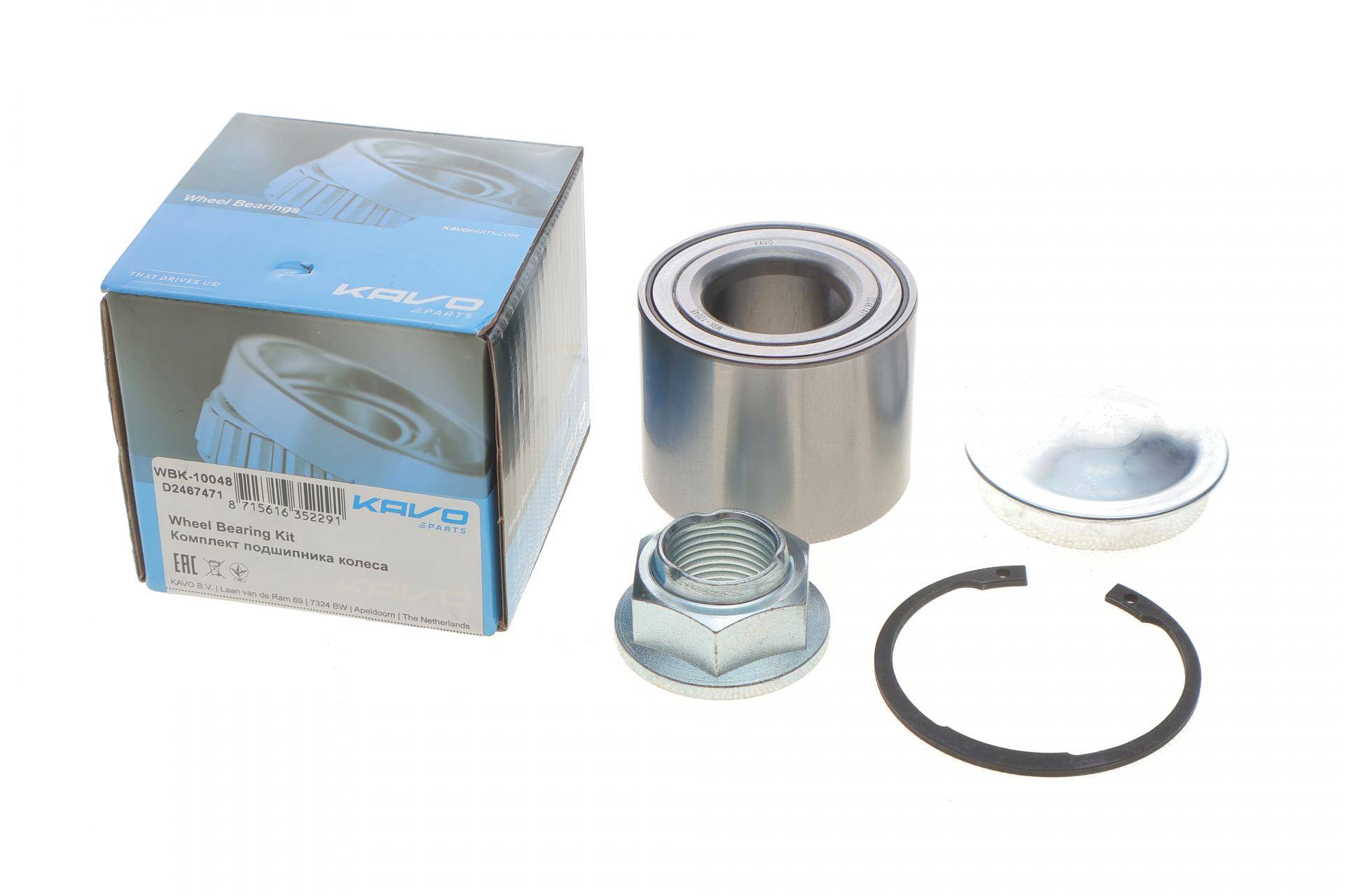 Підшипник маточини (задньої) Renault Kangoo 08-/Zoe (30x62x48)