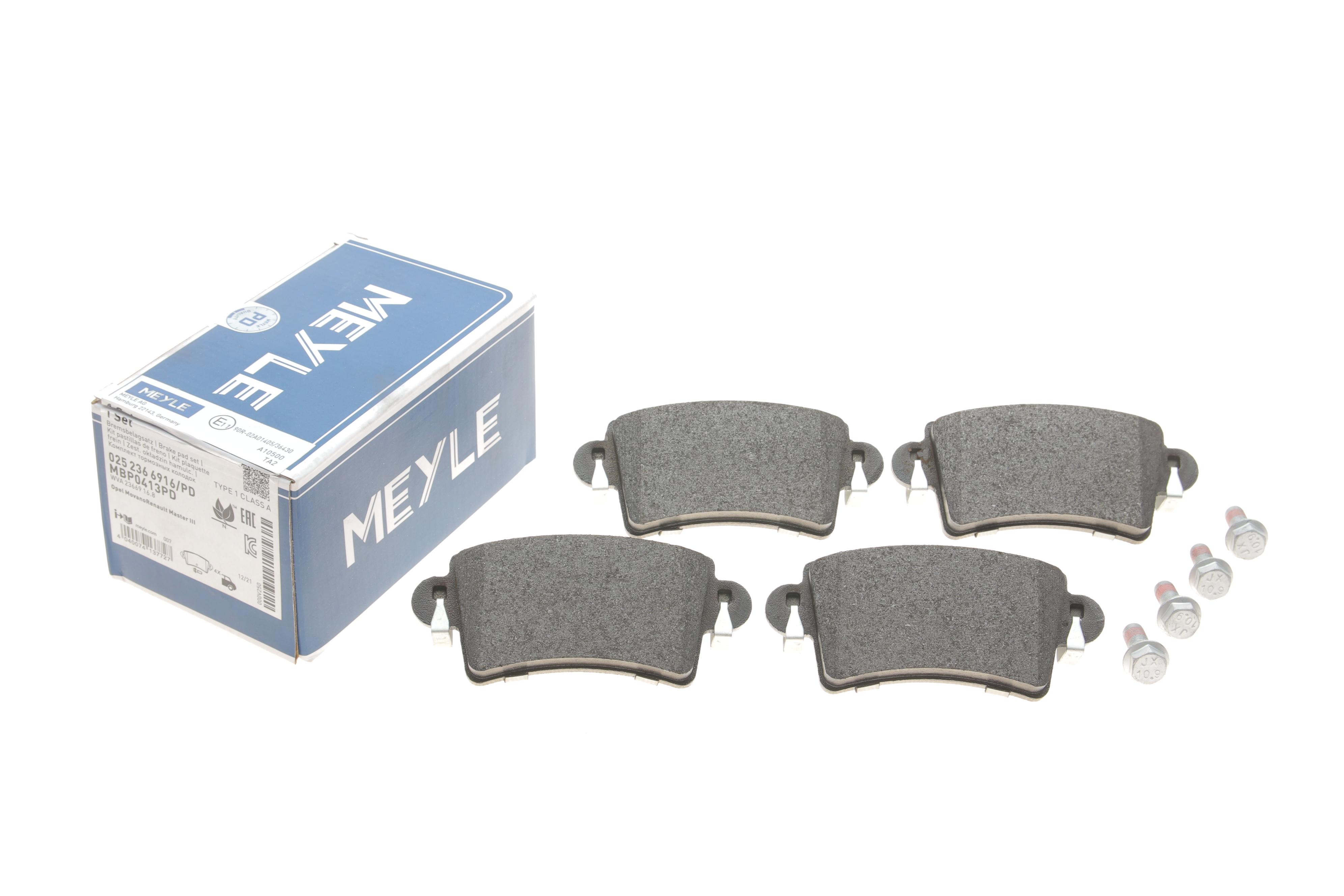 Колодки гальмівні (задні) Renault Master 98- (Platinum)