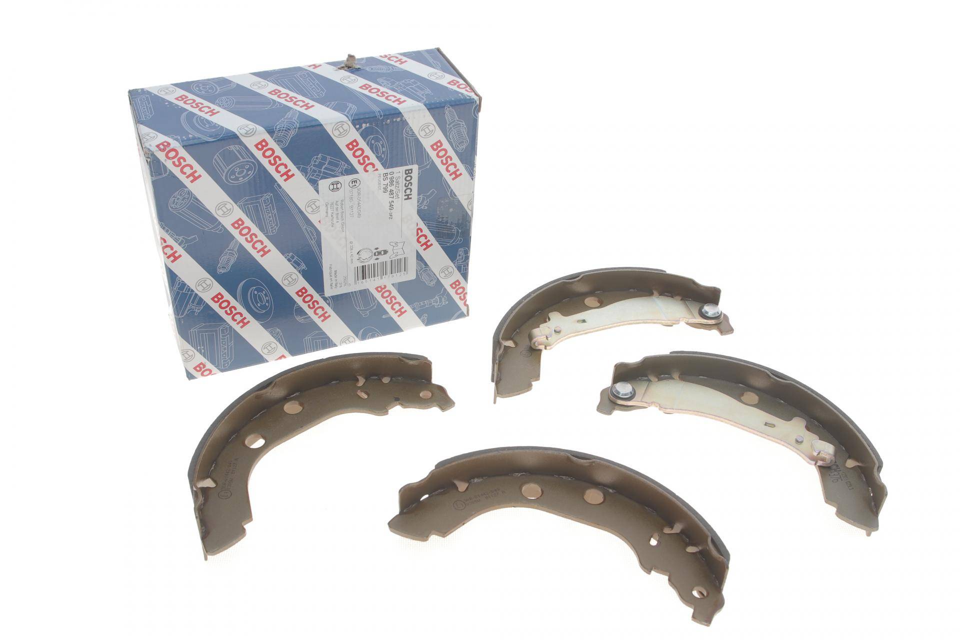 Колодки гальмівні (задні) Peugeot 406 95-04 (барабанні) (228x42)