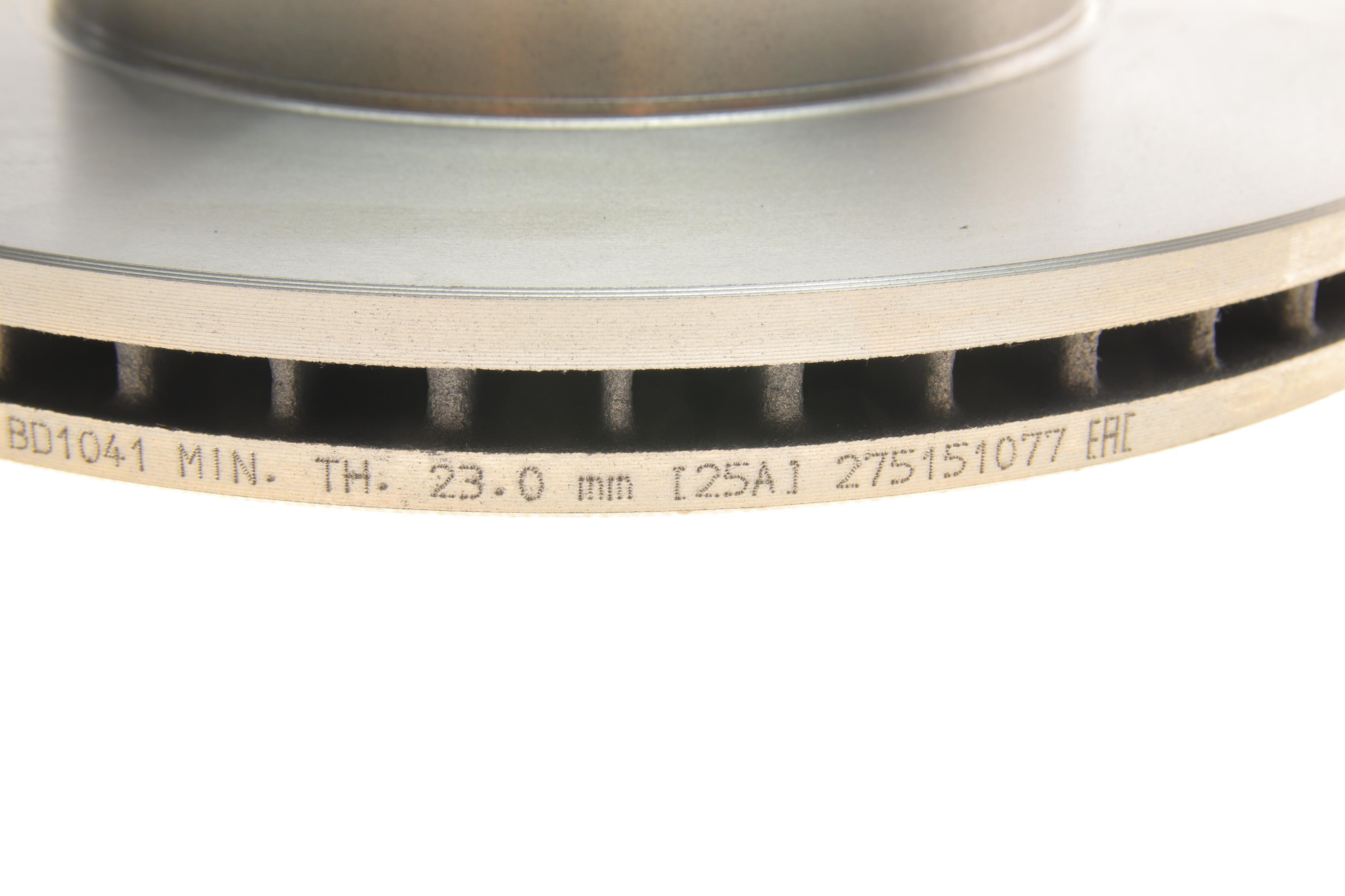 Диск гальмівний (передній) Toyota Rav 4 1.8-2.0 00-05 (275x25)