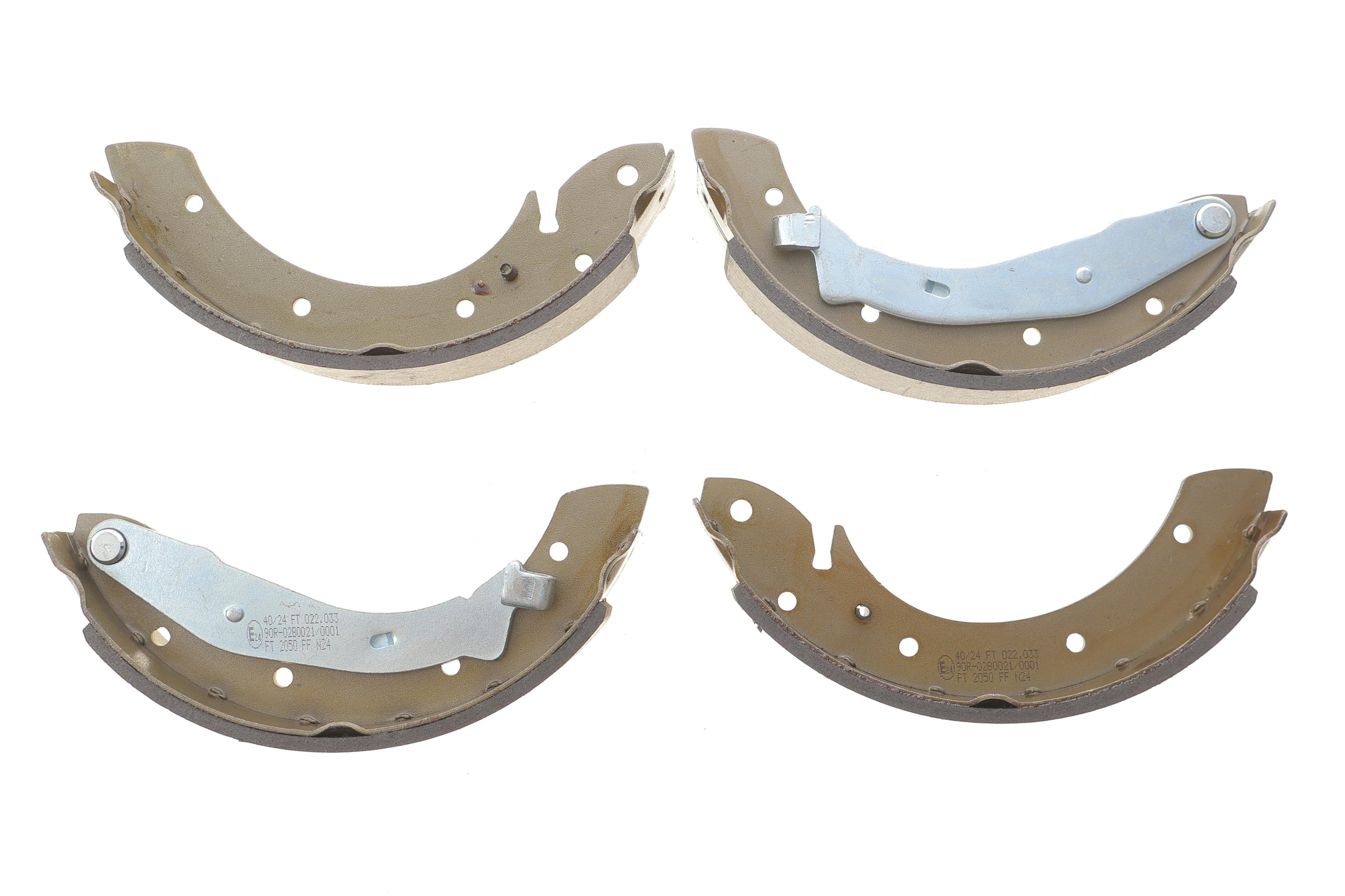 Колодки гальмівні (задні) Citroen Berlingo/Peugeot Partner 96- (барабанні) (229x42) Lucas