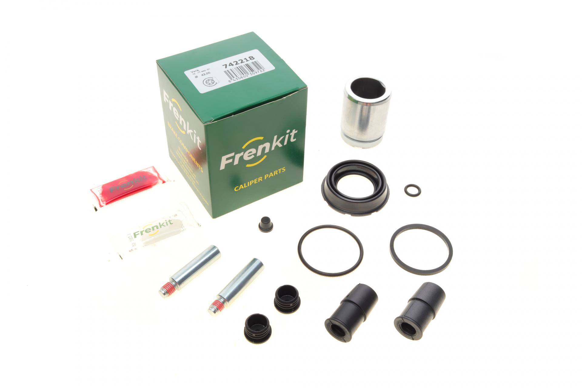 Ремкомплект супорта (заднього) VW Golf VII 12- (d=42) (+поршень/направляюча) (Ate)