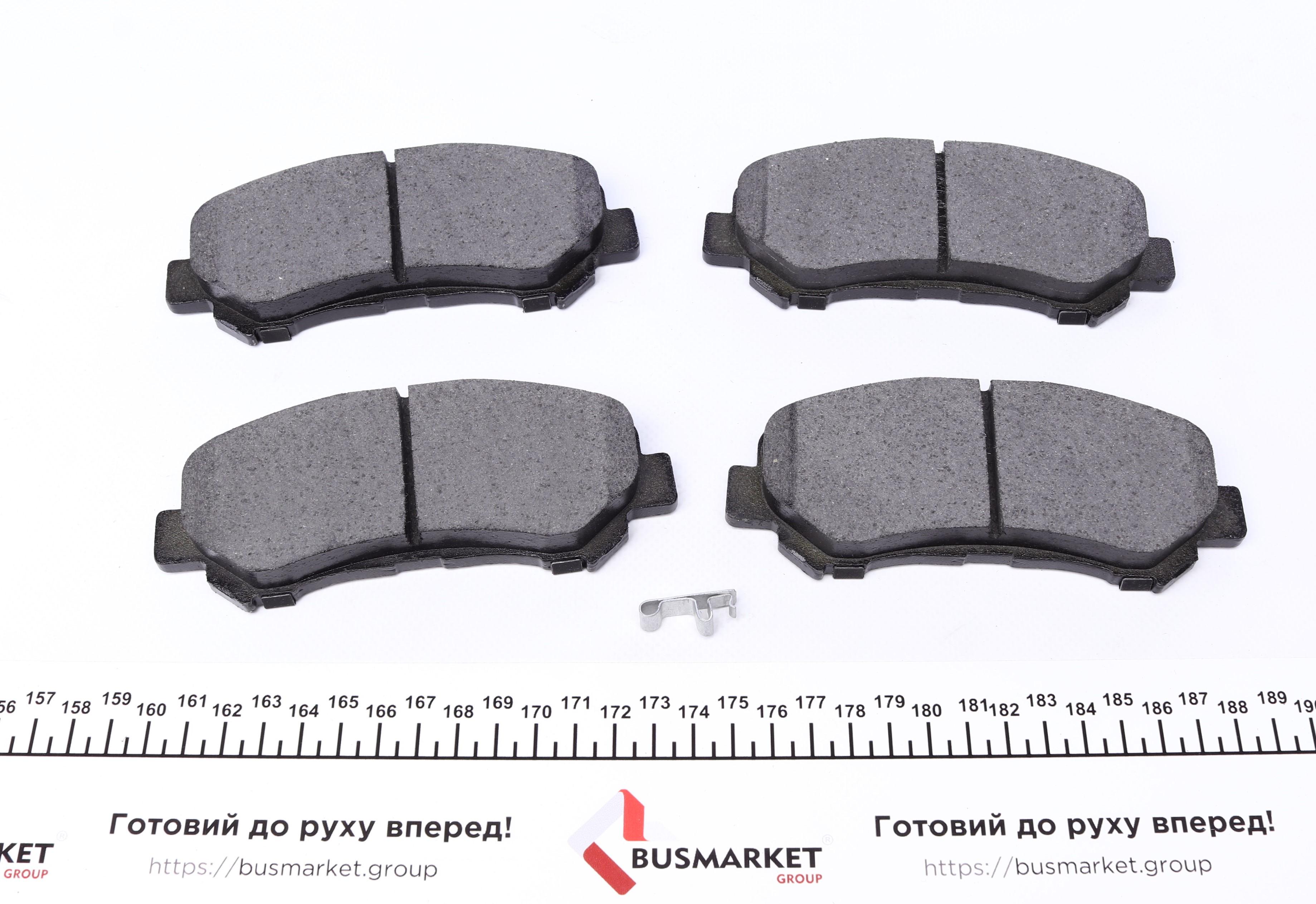 Колодки гальмівні (передні) Nissan Qashqai/X-Trail 07-13