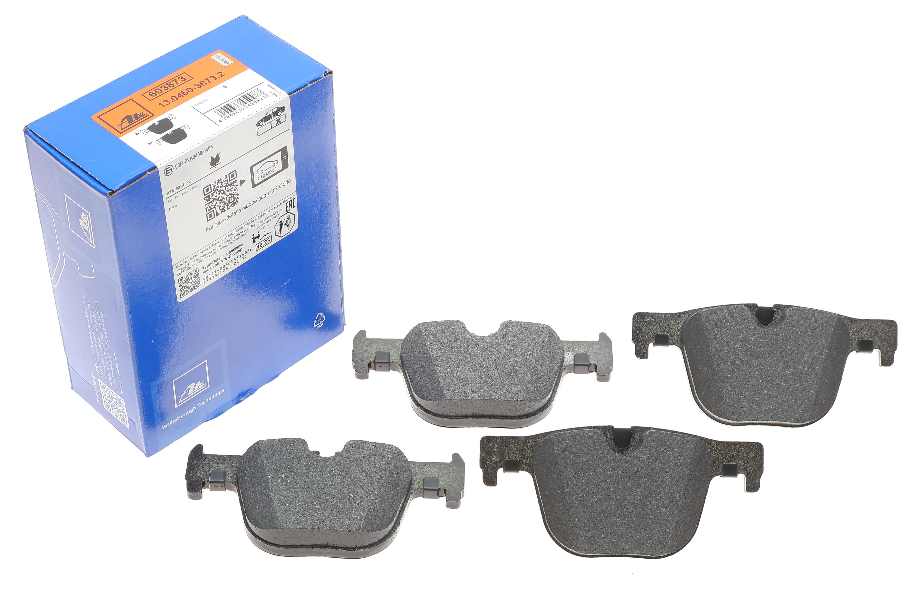 Колодки гальмівні (задні) BMW 3 (F30/F31/F34/F80)/4 (F32/F36/F82) 11-