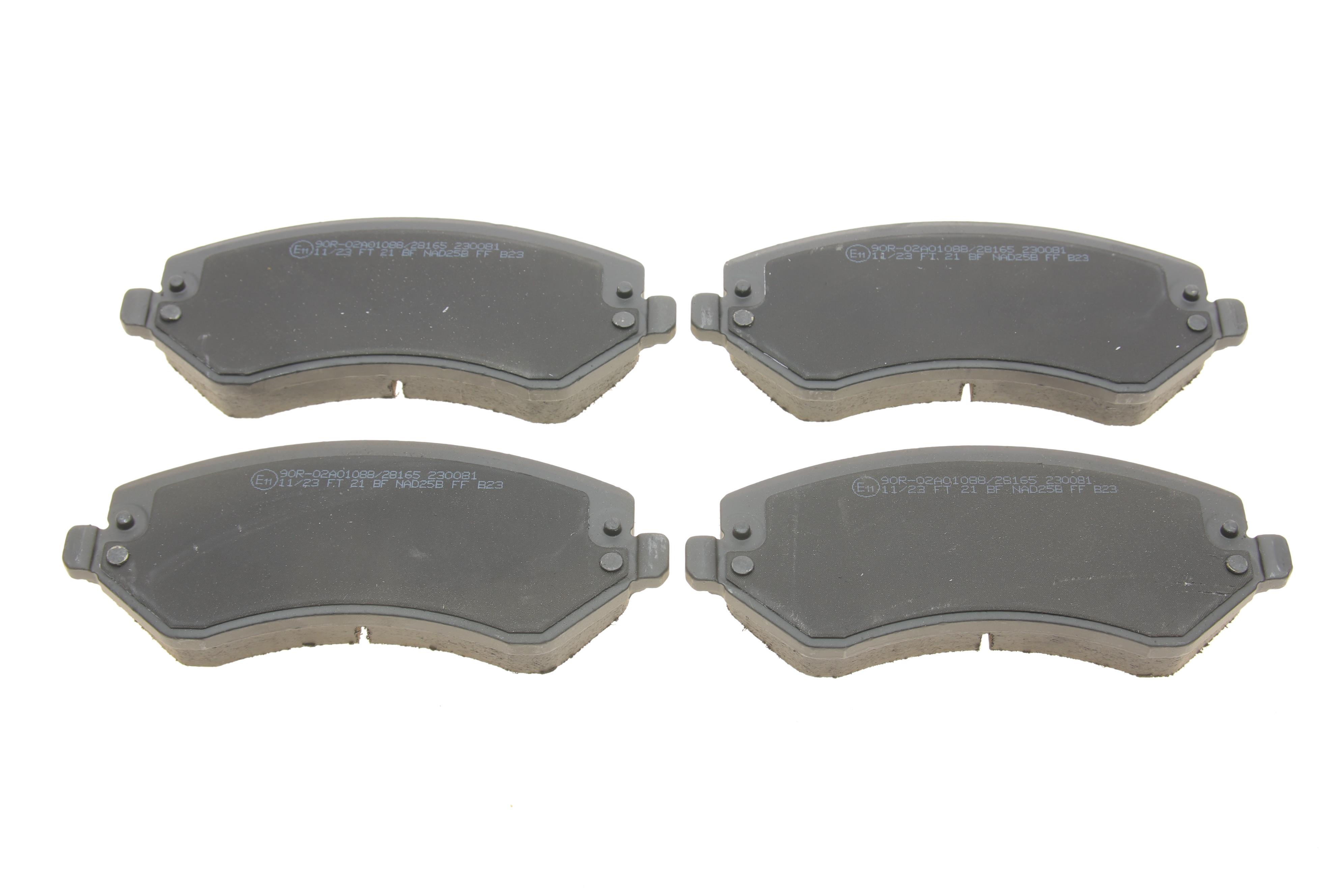 Колодки гальмівні (передні) Jeep Cherokee 01-08/Chrysler Voyager IV 00-08