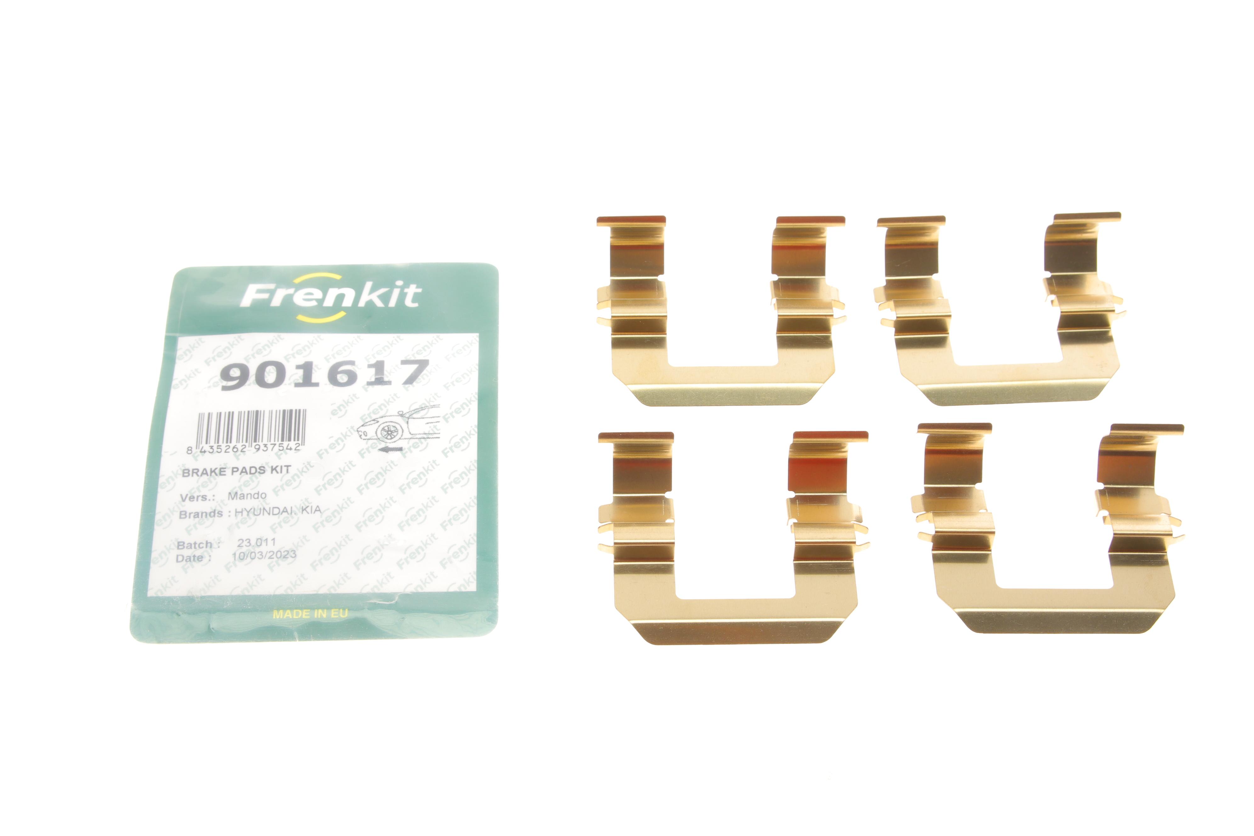 Планка супорта (переднього) прижимна (к-кт) Hyundai Tucson/Kia Sportage 98- (Mando)