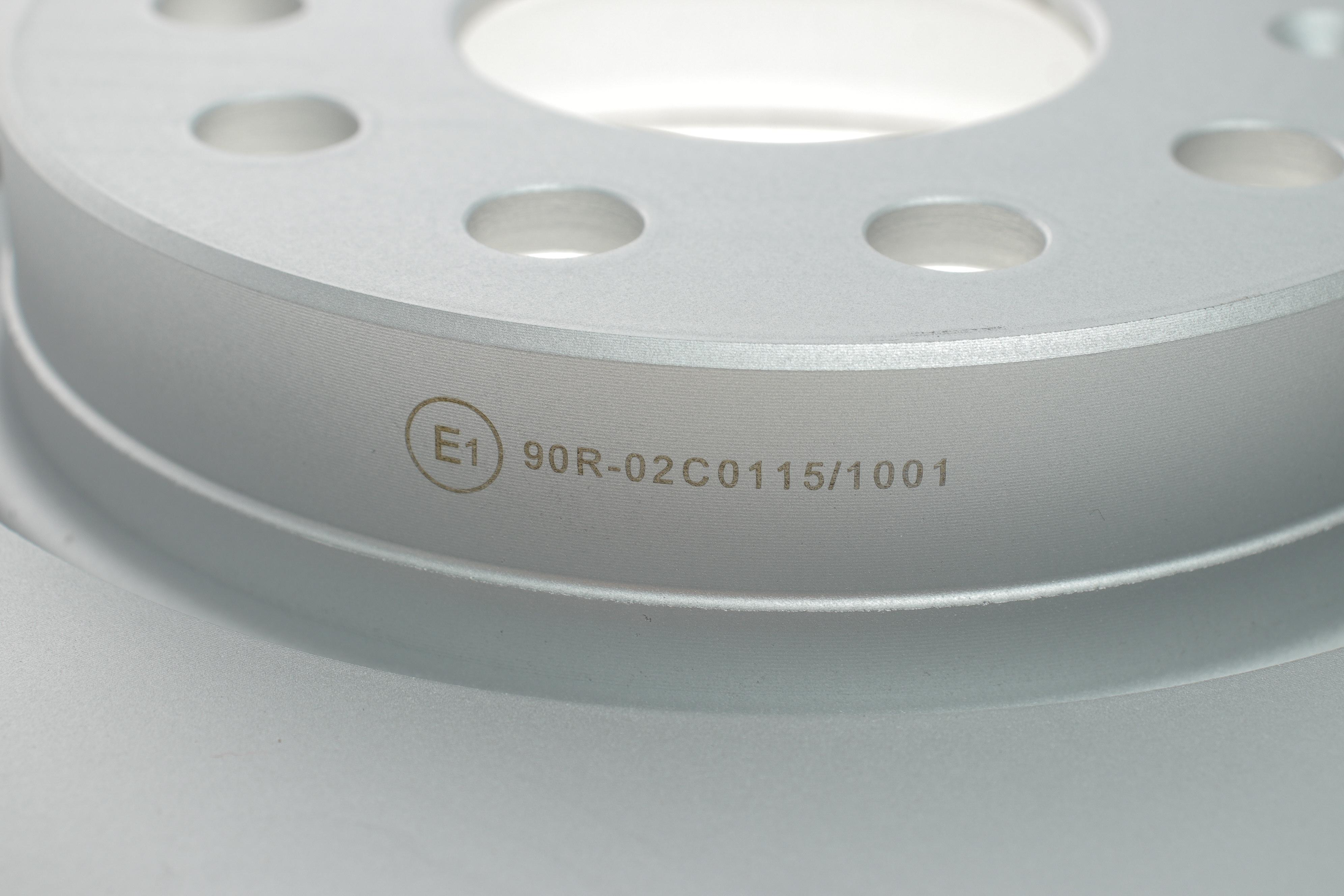 Диск гальмівний (передній) Audi A3/Skoda Octavia/SuperB/VW Passat B6/B8 03- (312x25) (з покр.)(вент.)