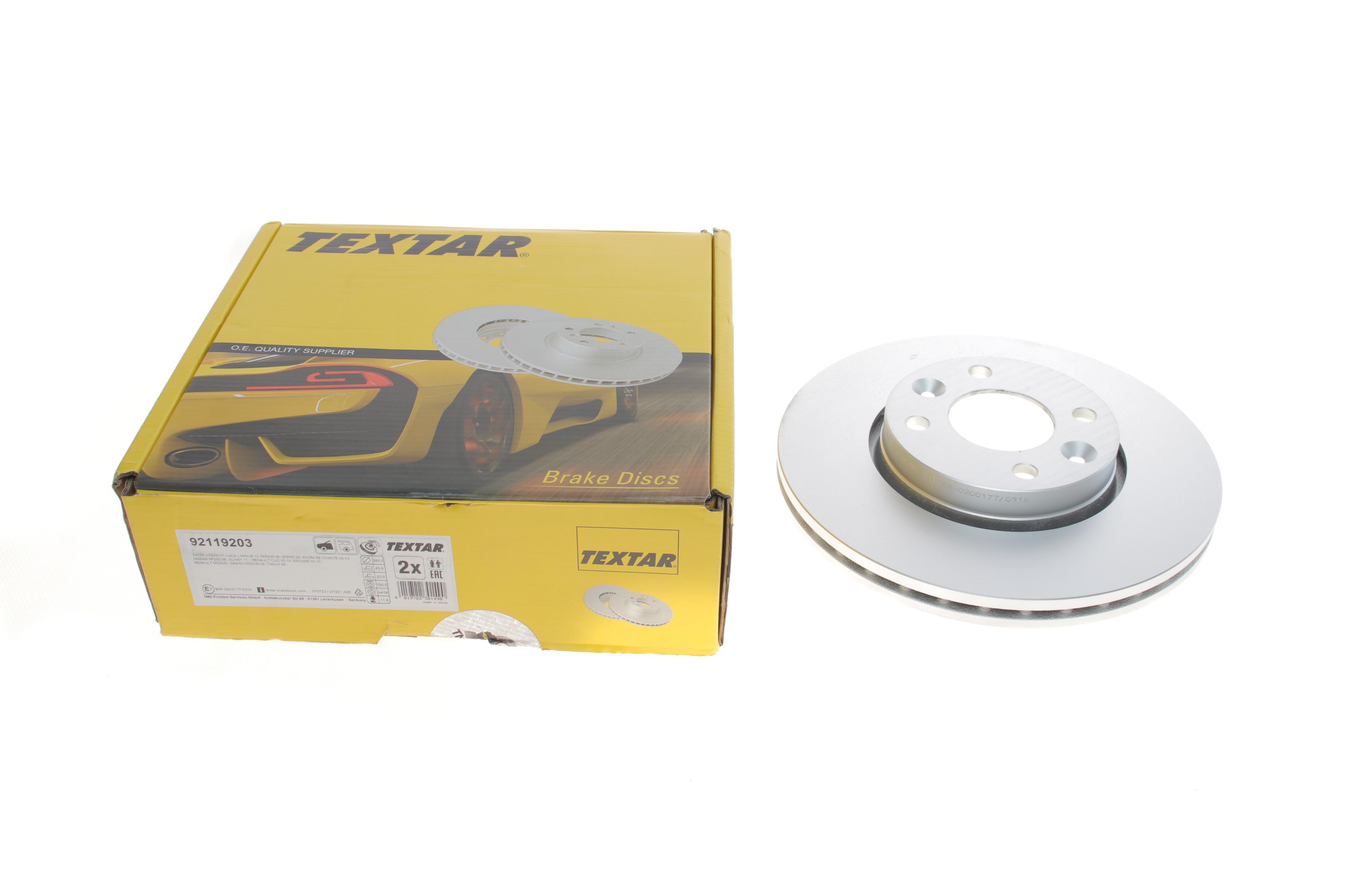 Диск гальмівний (передній) Renault Megane II/Clio II/III 1.2-1.5 dCI 02- (260x22) PRO