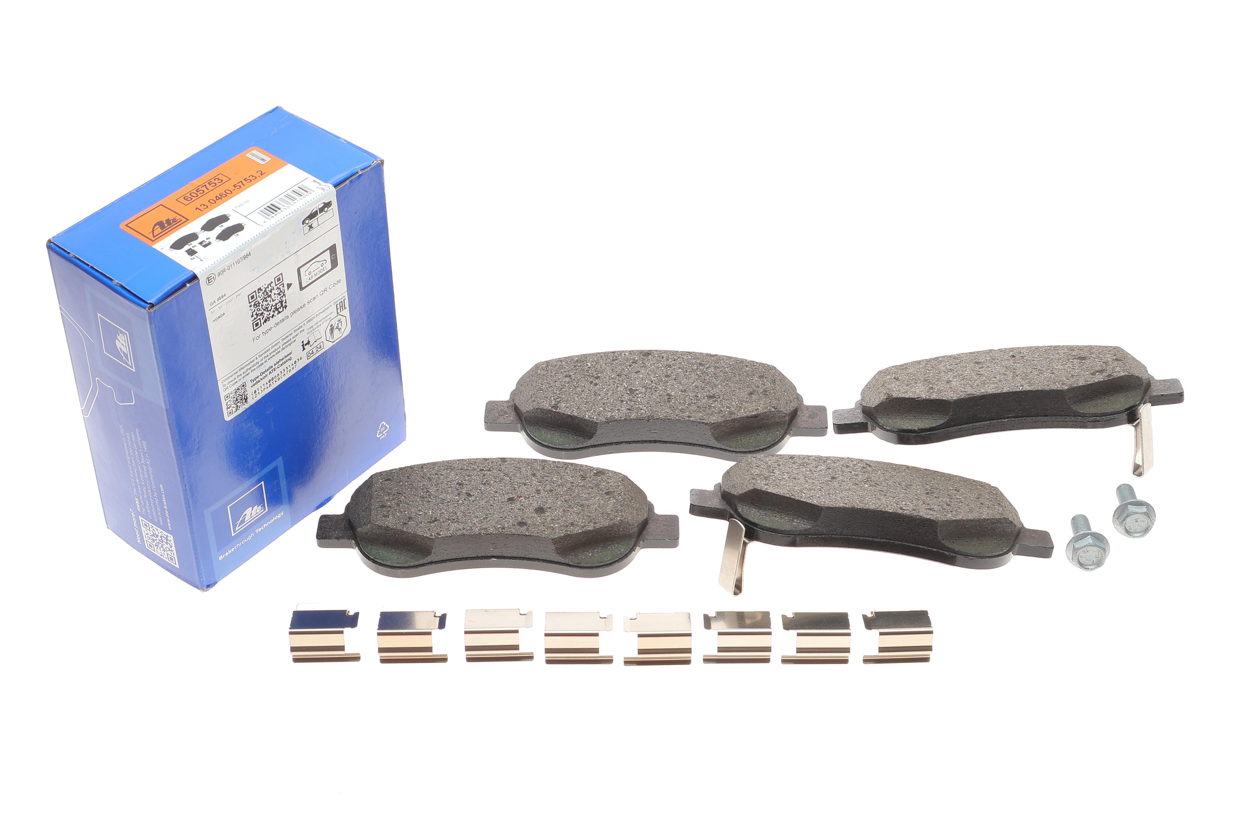 Колодки гальмівні (передні) Honda CR-V III/IV 06-