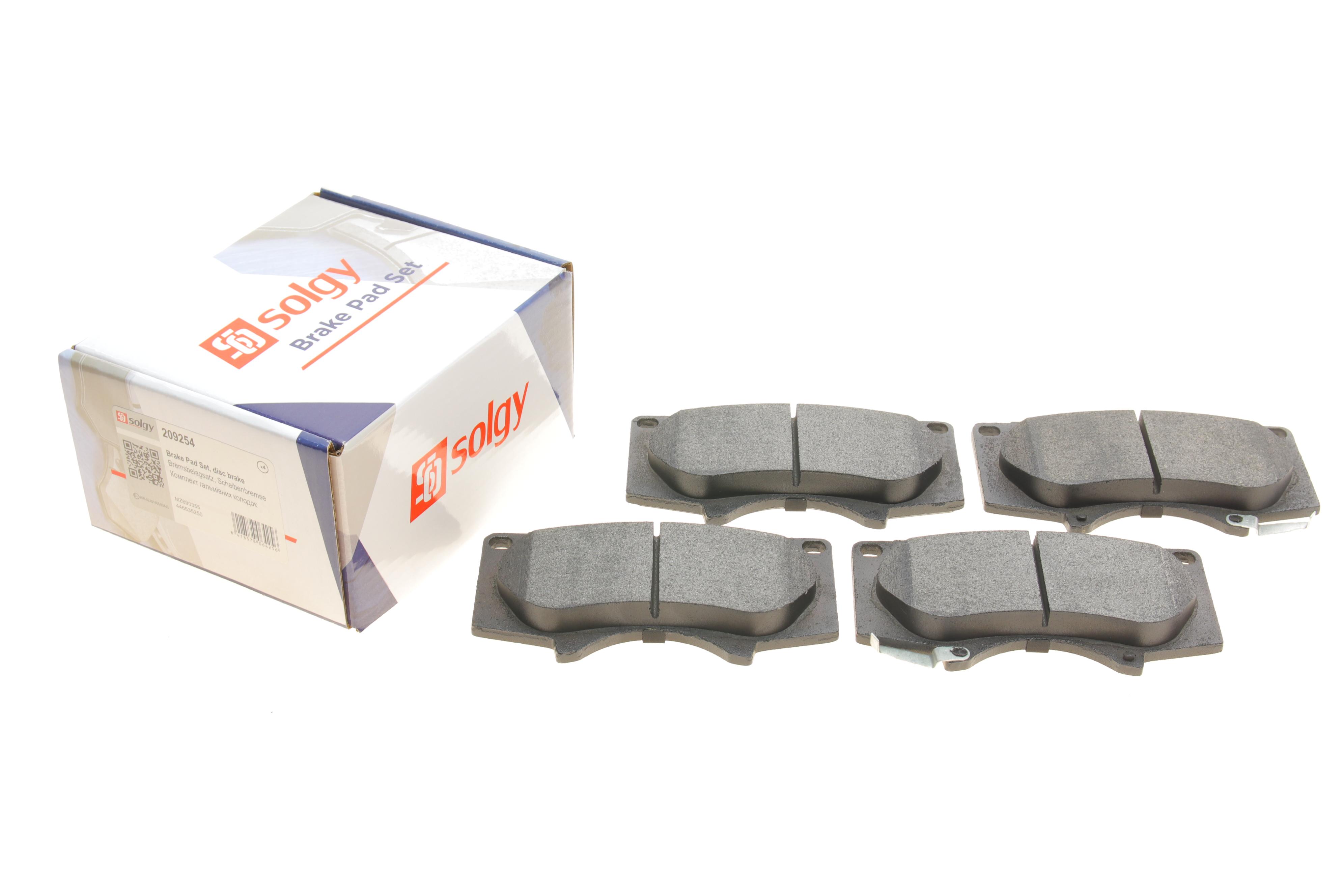 Колодки гальмівні (передні) Mitsubishi Pajero IV/Toyota Hilux 06-/Land Cruiser Prado/Lexus GX 01-