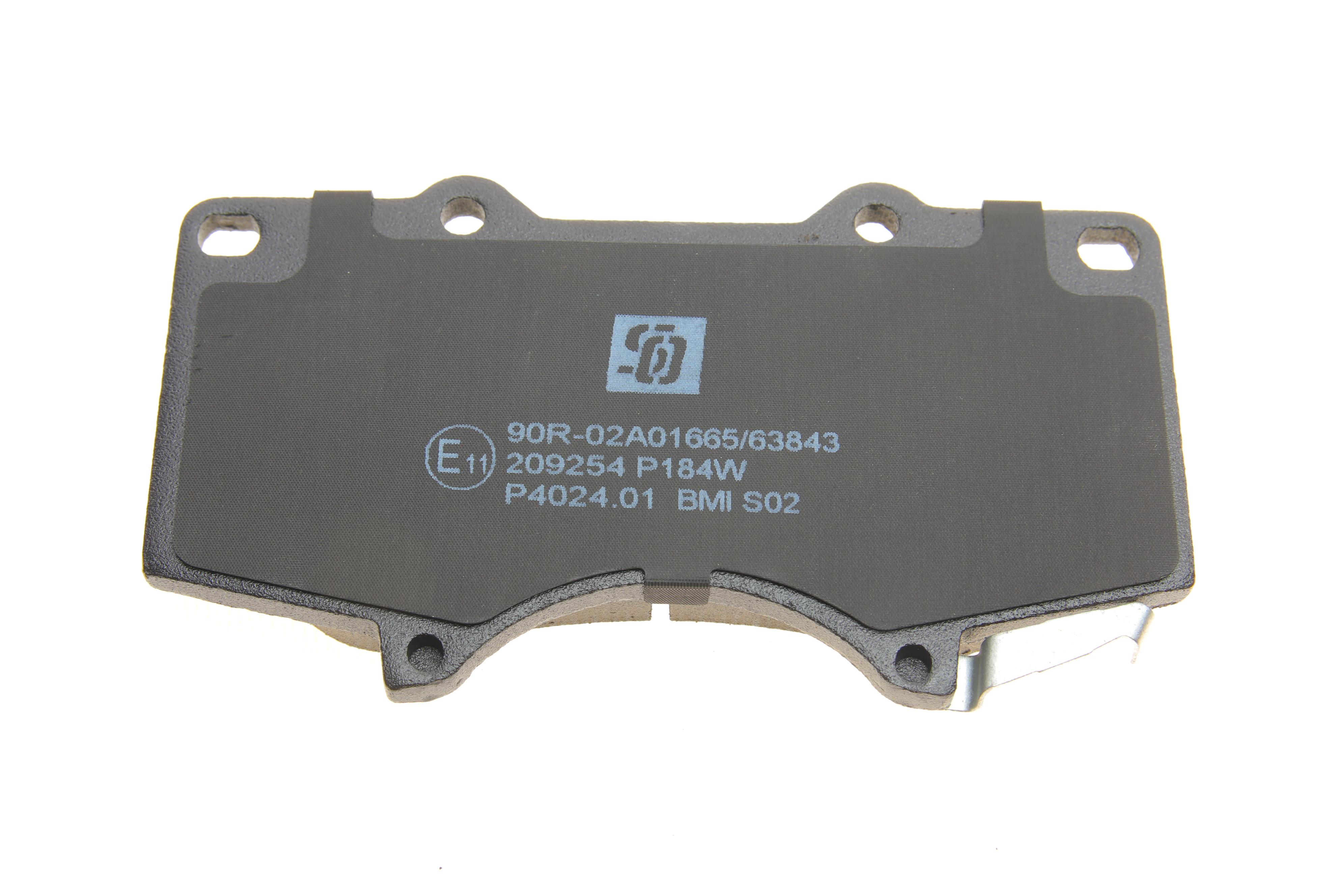 Колодки гальмівні (передні) Mitsubishi Pajero IV/Toyota Hilux 06-/Land Cruiser Prado/Lexus GX 01-