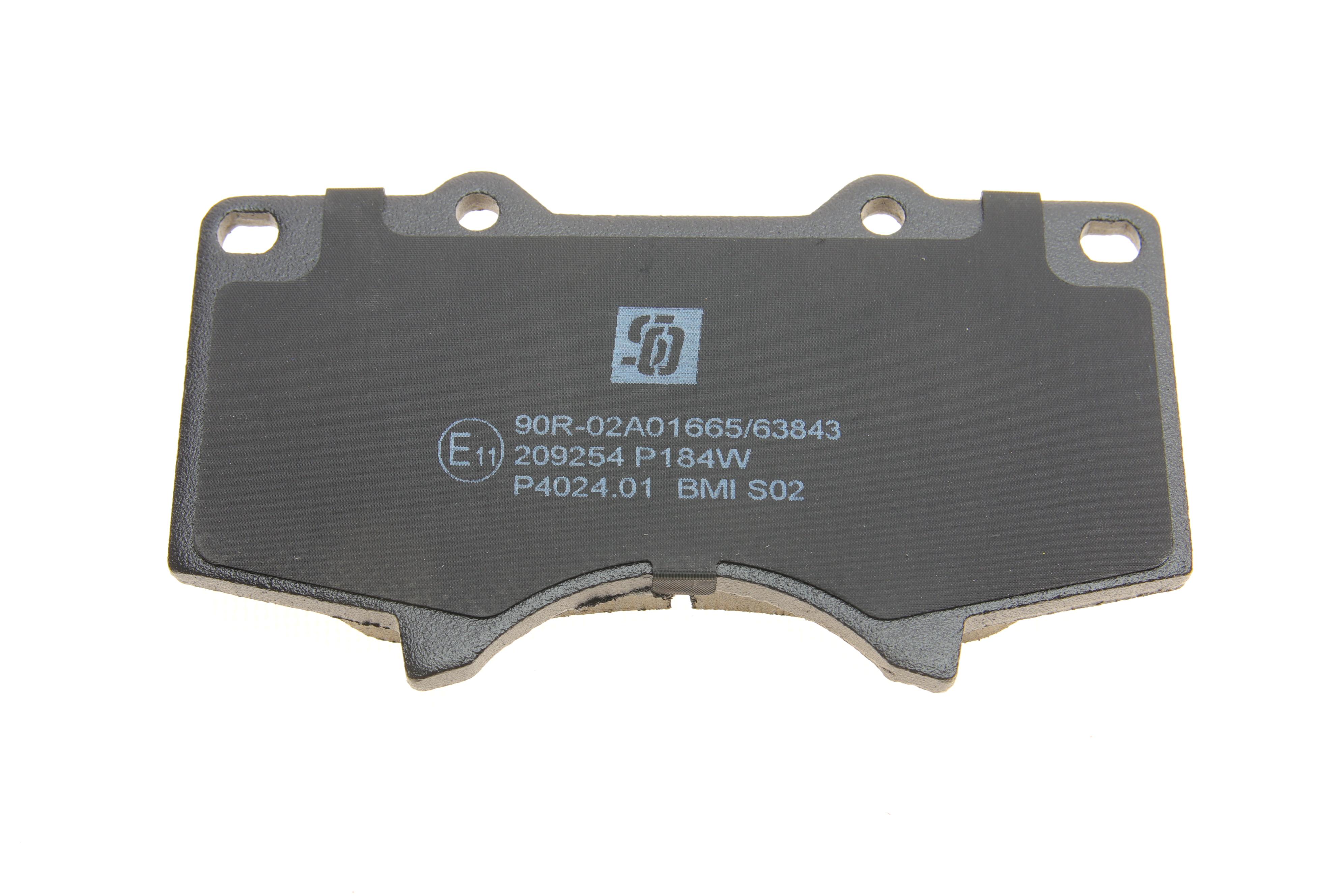 Колодки гальмівні (передні) Mitsubishi Pajero IV/Toyota Hilux 06-/Land Cruiser Prado/Lexus GX 01-