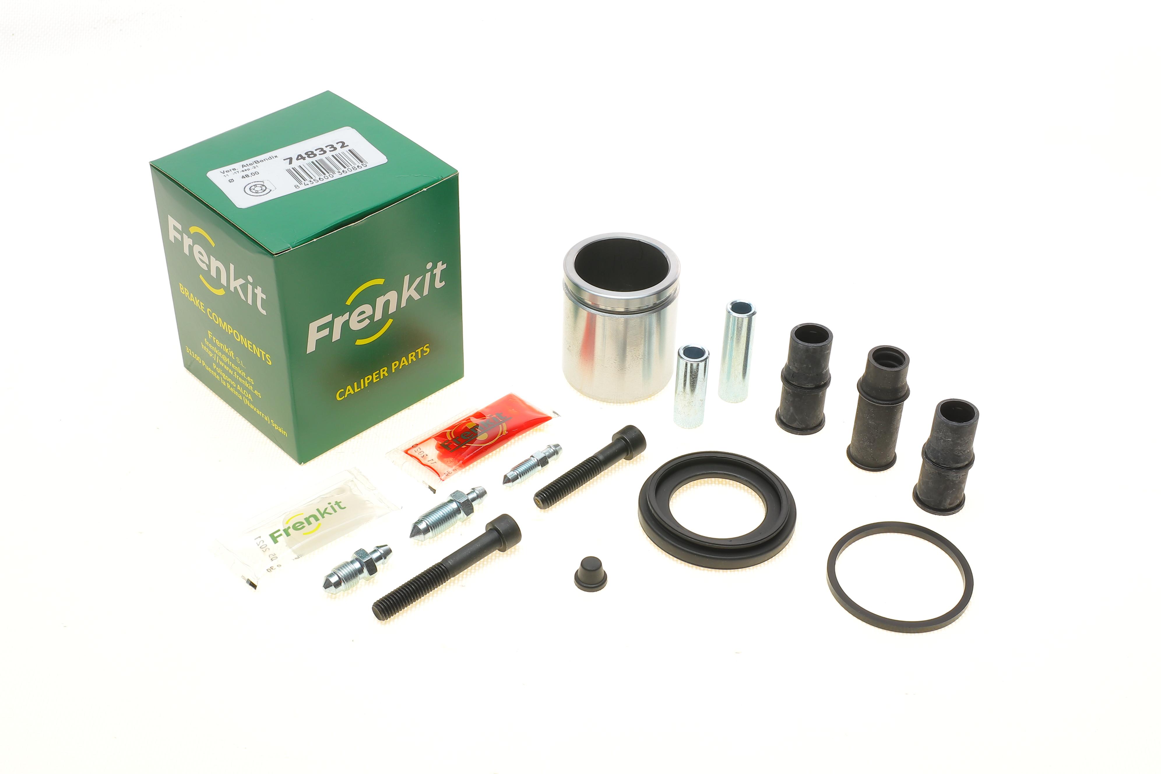 Ремкомплект супорта (переднього) VW Caddy -92 (d=48mm)(Ate)(+1 поршень/направляюча) SuperKit