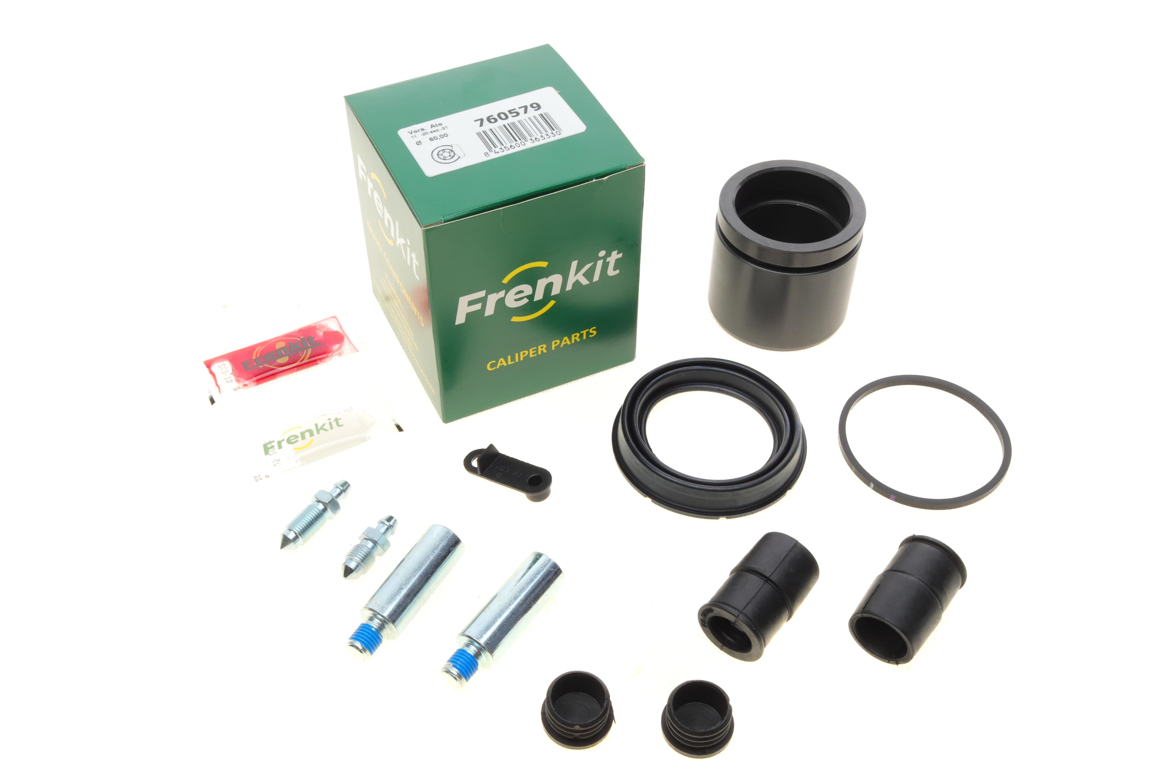 Ремкомплект супорта (переднього) BMW 5 (F10/F11) 11-17(d=60mm)(+ поршен/направляюча)SuperKit (ATE)