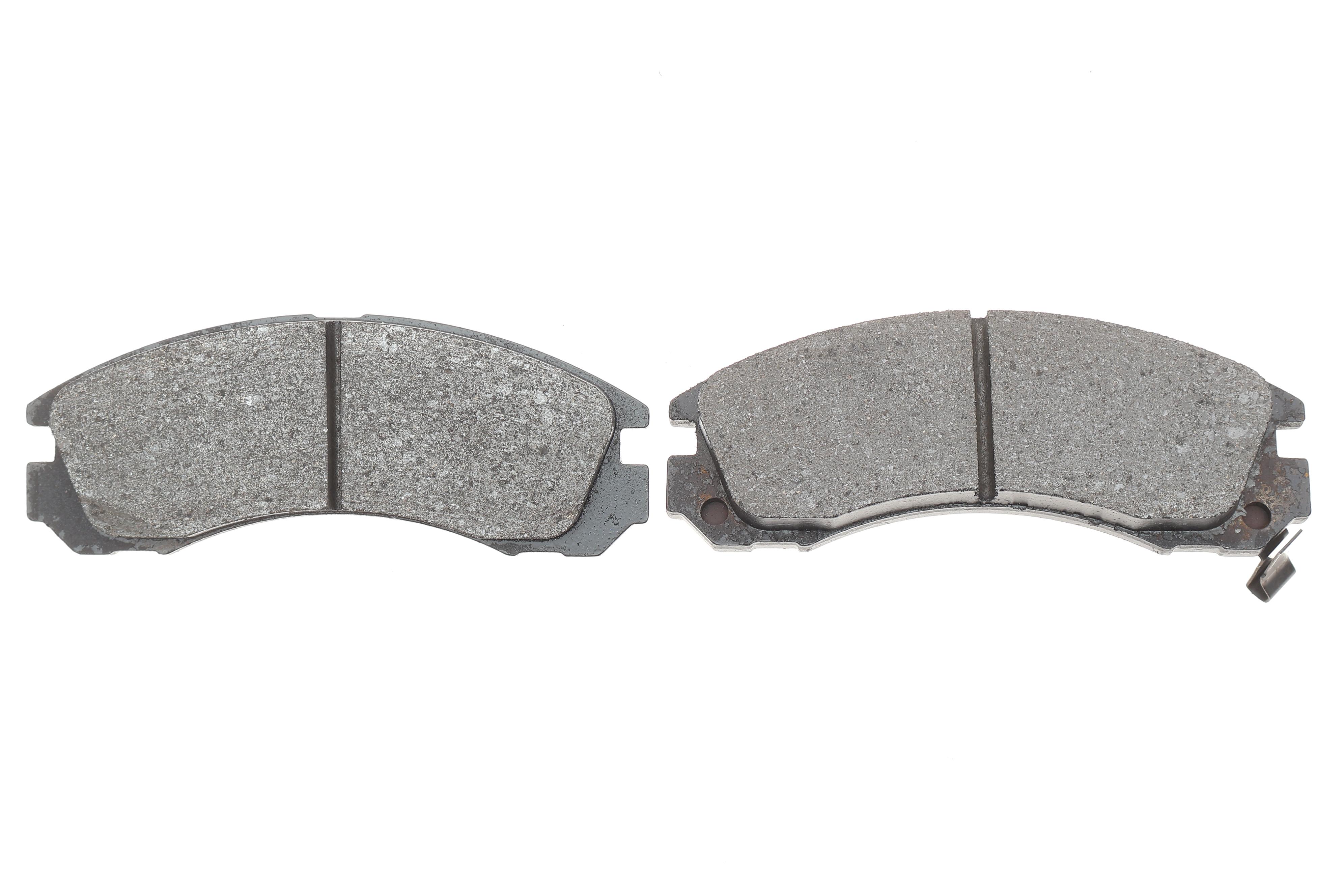 Колодки гальмівні (передні) Mitsubishi Outlander 03-/Lancer 94-/Galant/Pajero 88-03/Peugeot 4007 07- (Akebono)