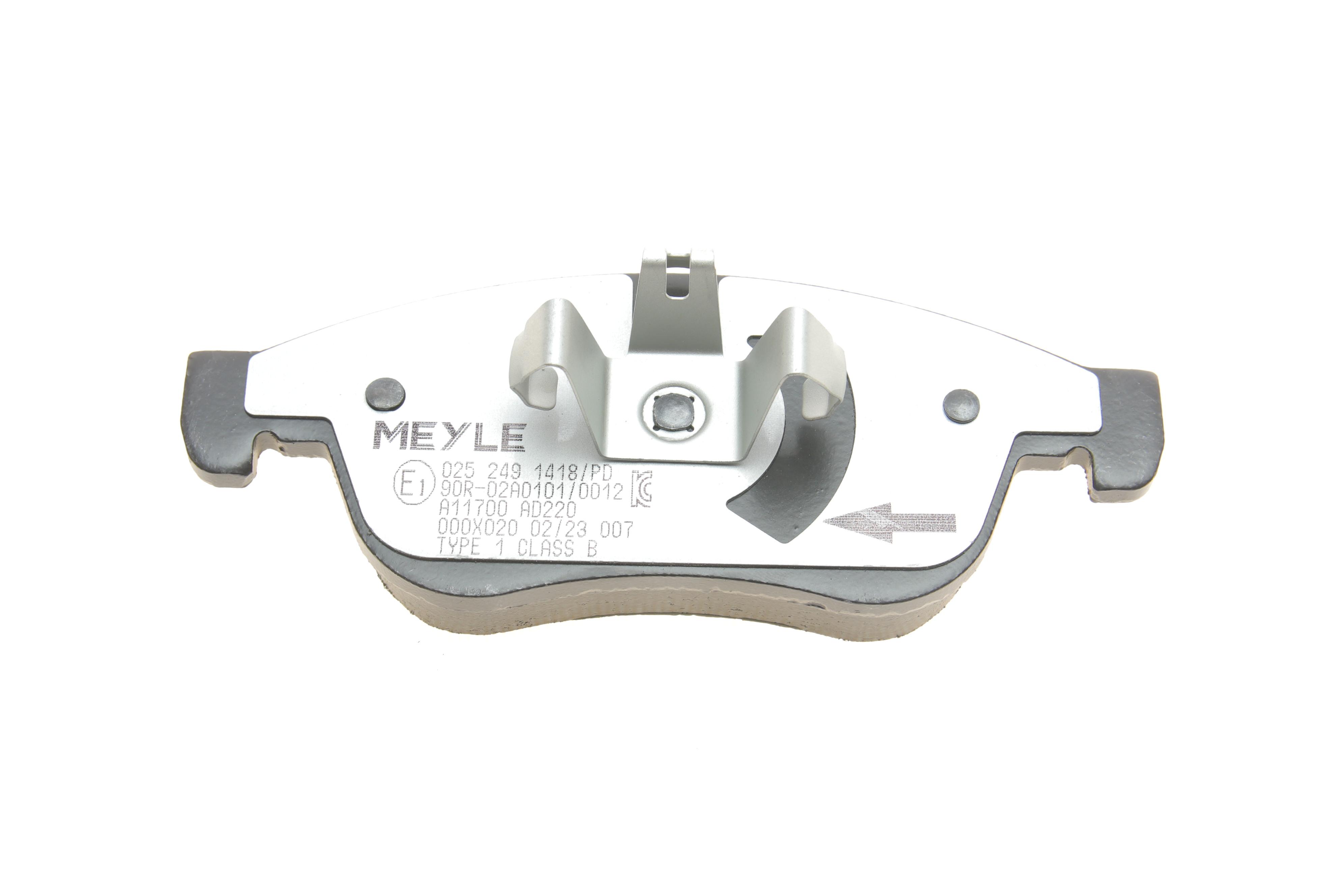 Колодки гальмівні (передні) Renault Fluence/Megane/Scenic 08-