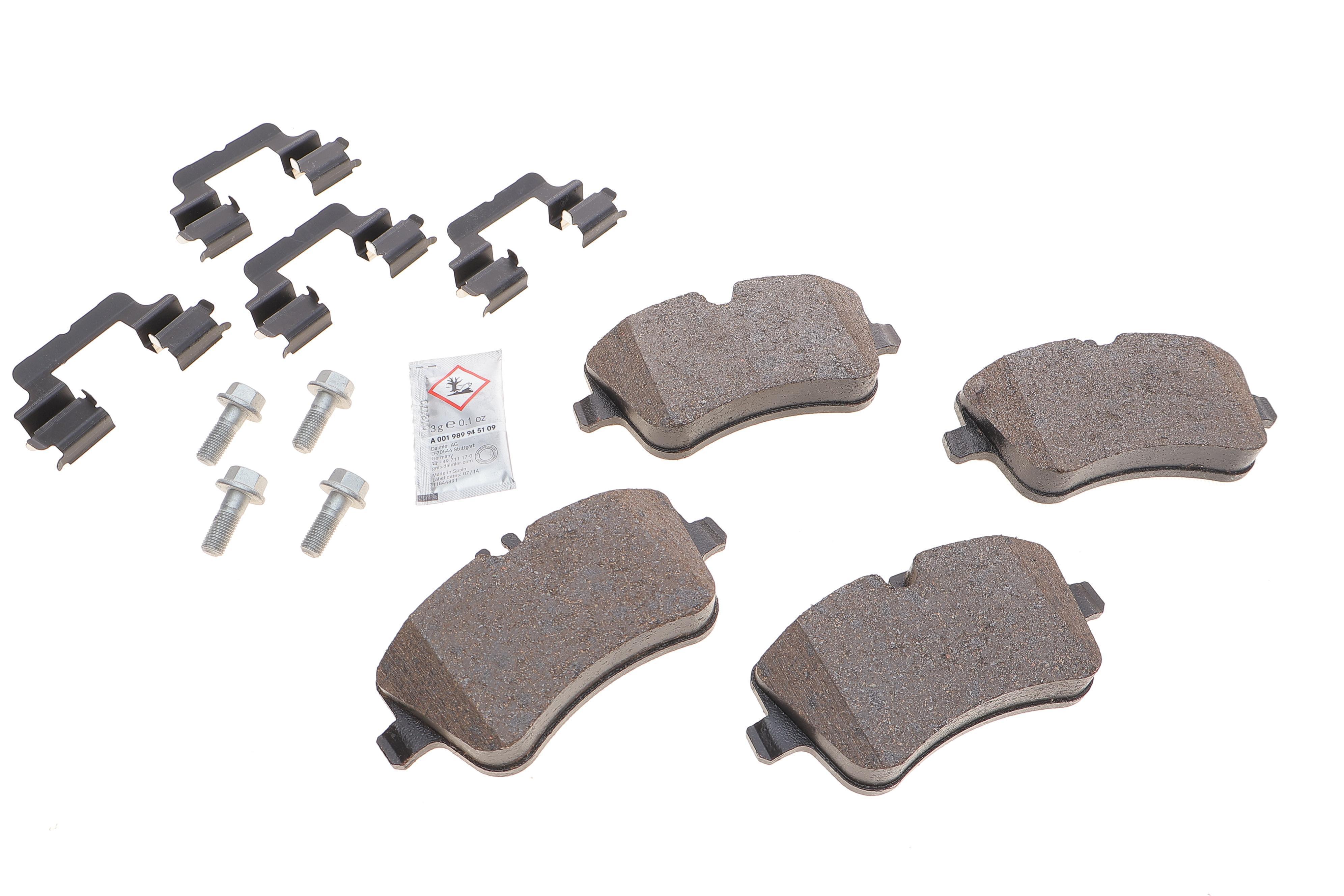 Колодки гальмівні (передні) MB C-class (W203/CL203/S203) 00-11