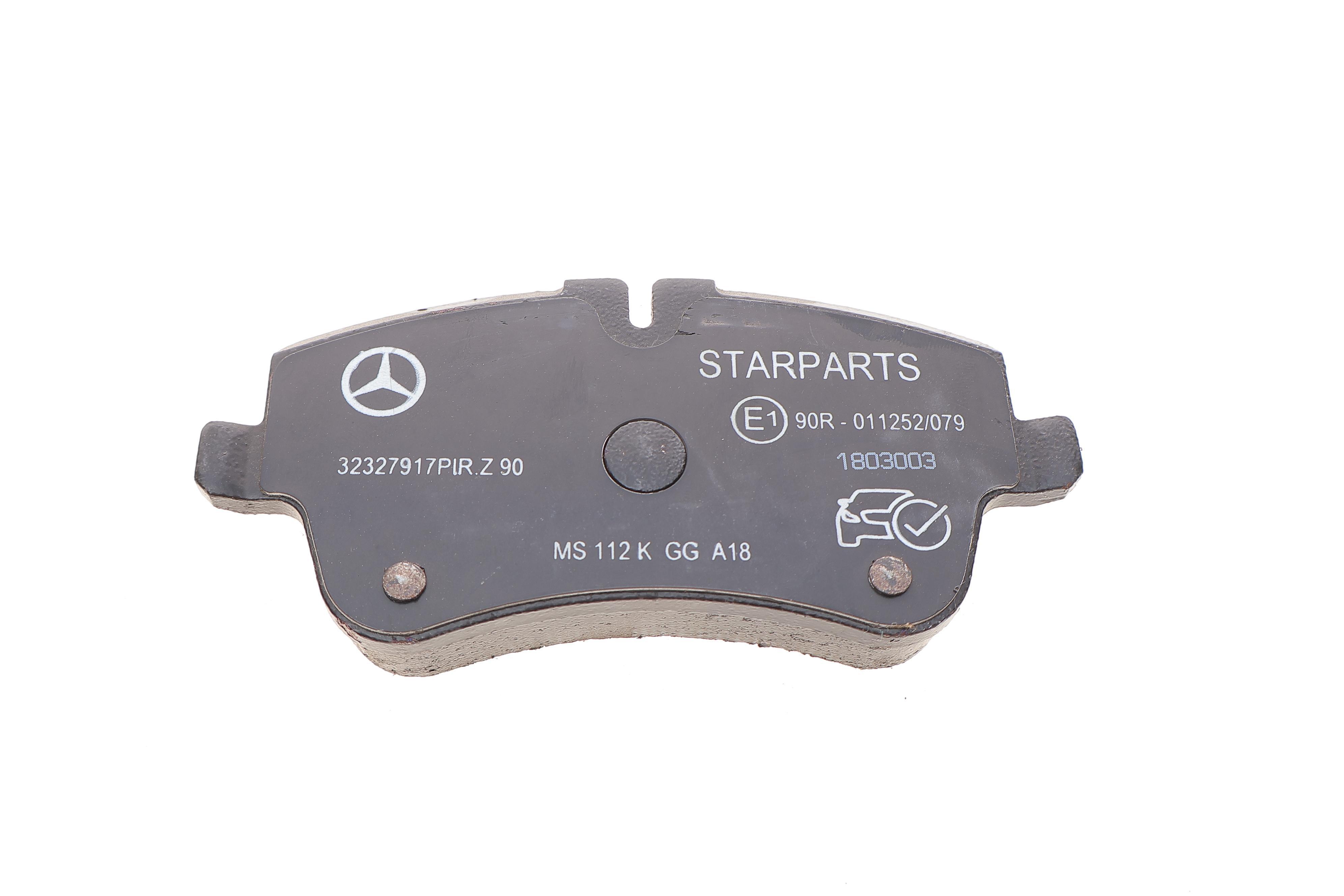 Колодки гальмівні (передні) MB C-class (W203/CL203/S203) 00-11