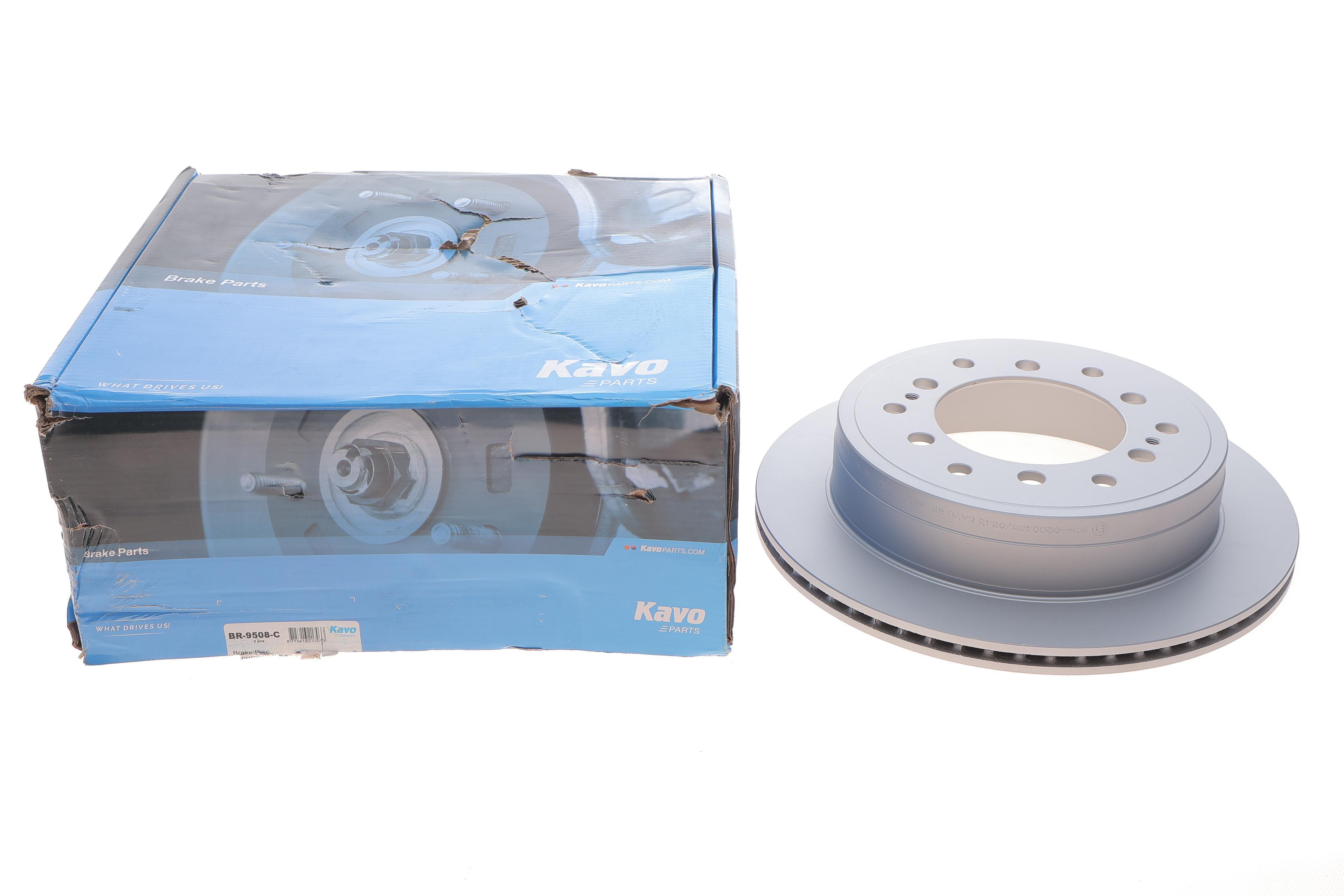 Диск гальмівний (задній) Toyota Land Cruiser 2.7-4.0 09- (312x18)