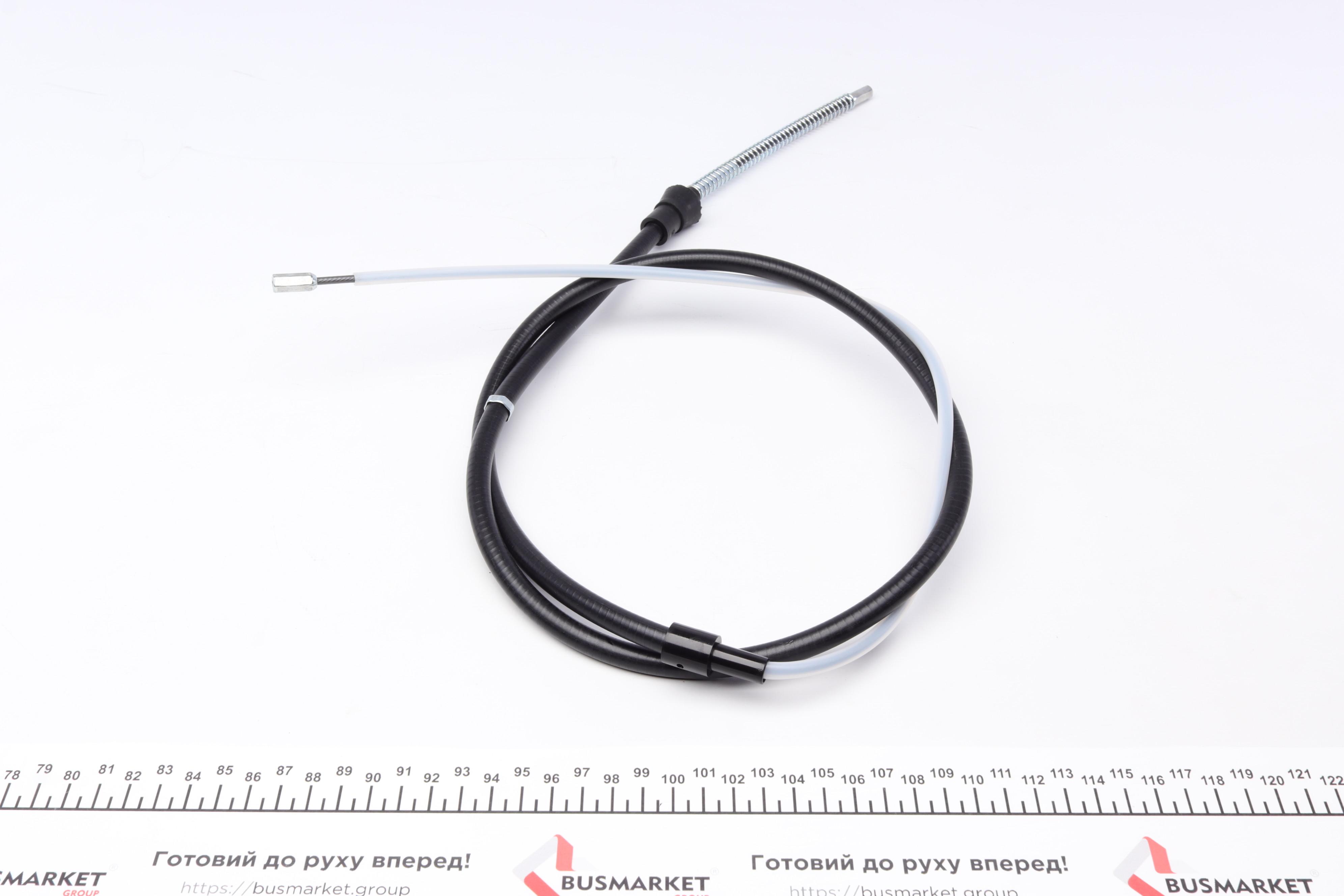 Трос ручника Skoda Fabia/VW Polo/Seat Ibiza 08- (1589/923 мм)