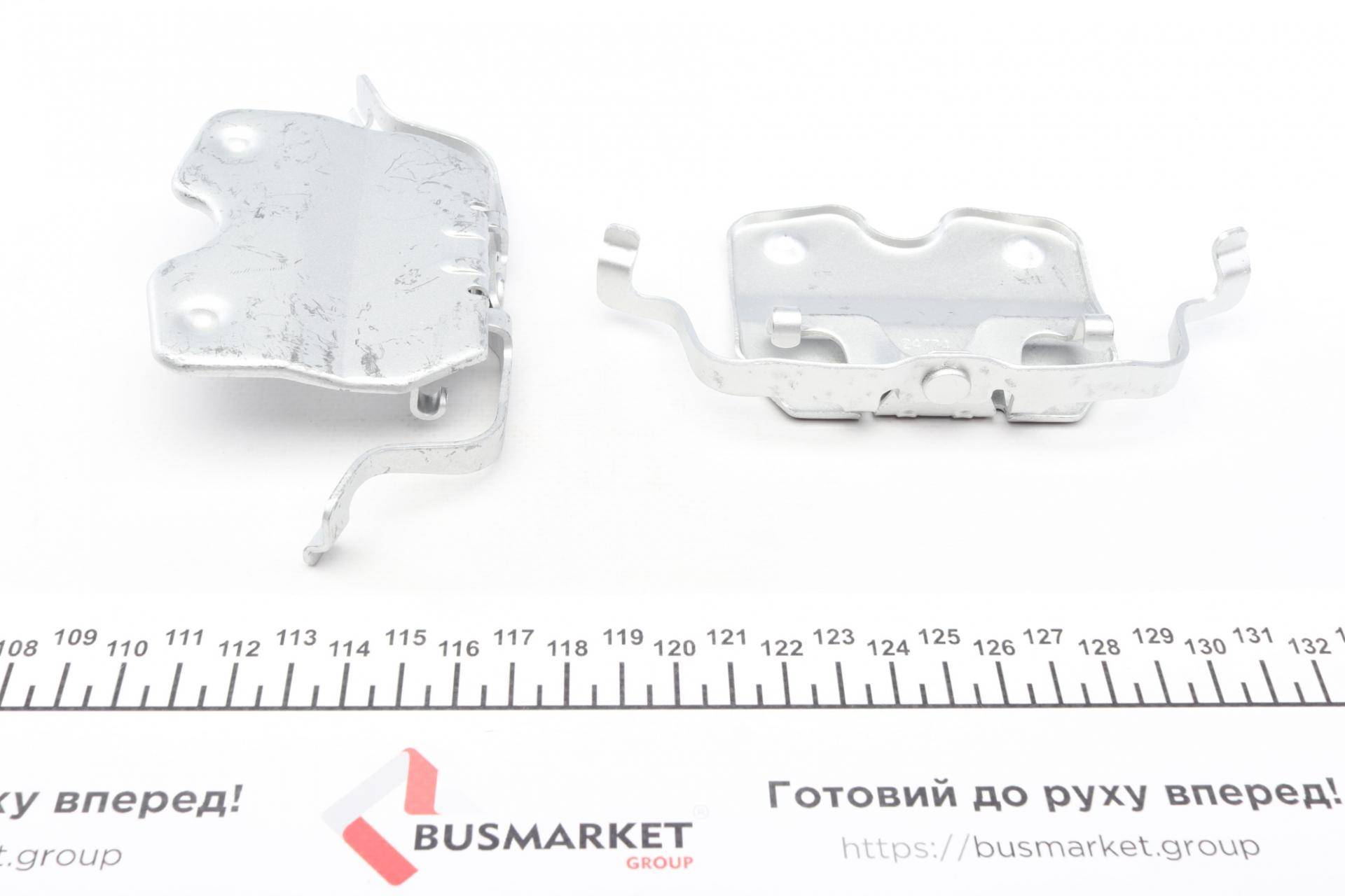 Планка супорта (переднього) прижимна (к-кт) BMW X5/X6 06- (Ate)